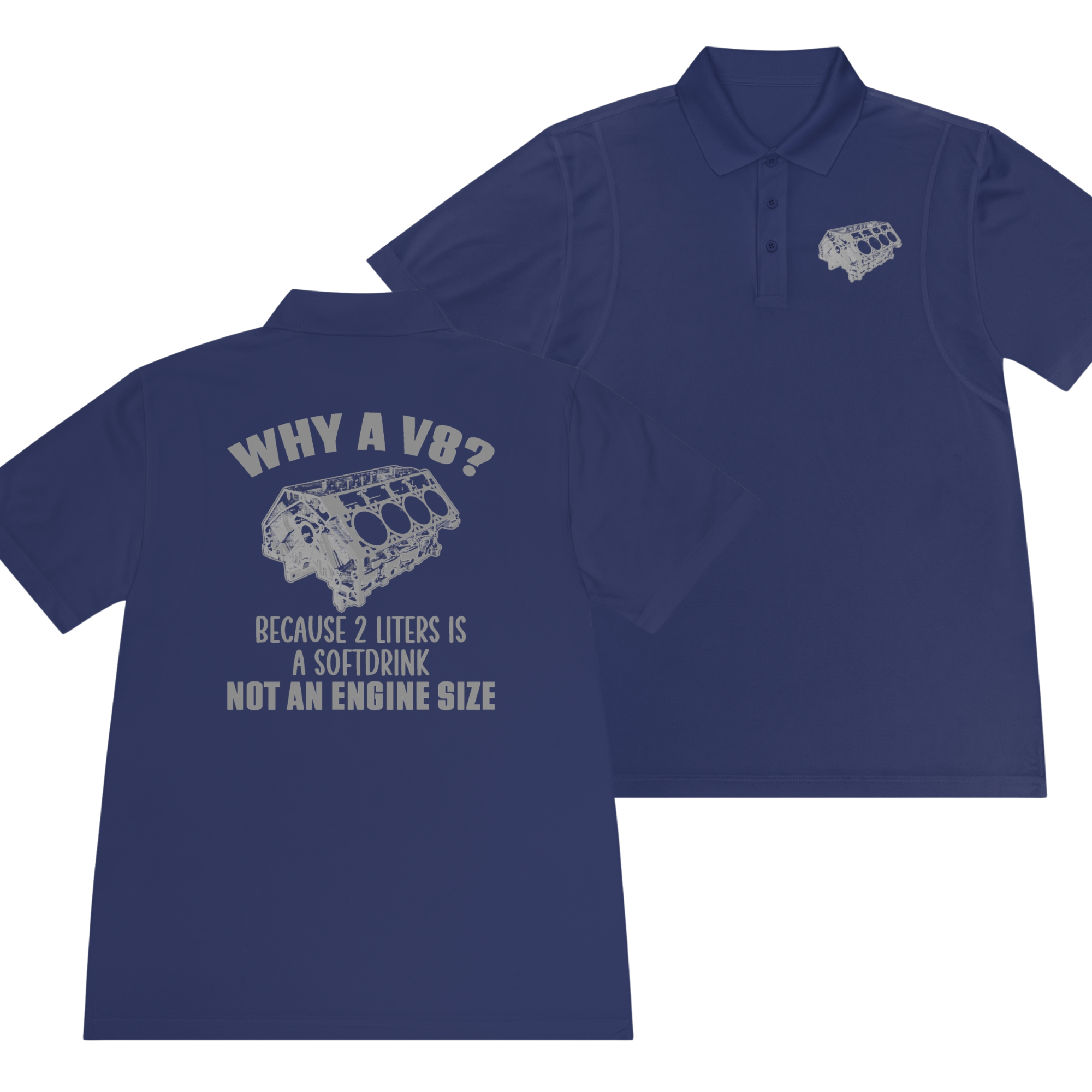 Why A V8 Premium Sport Polo Shirt