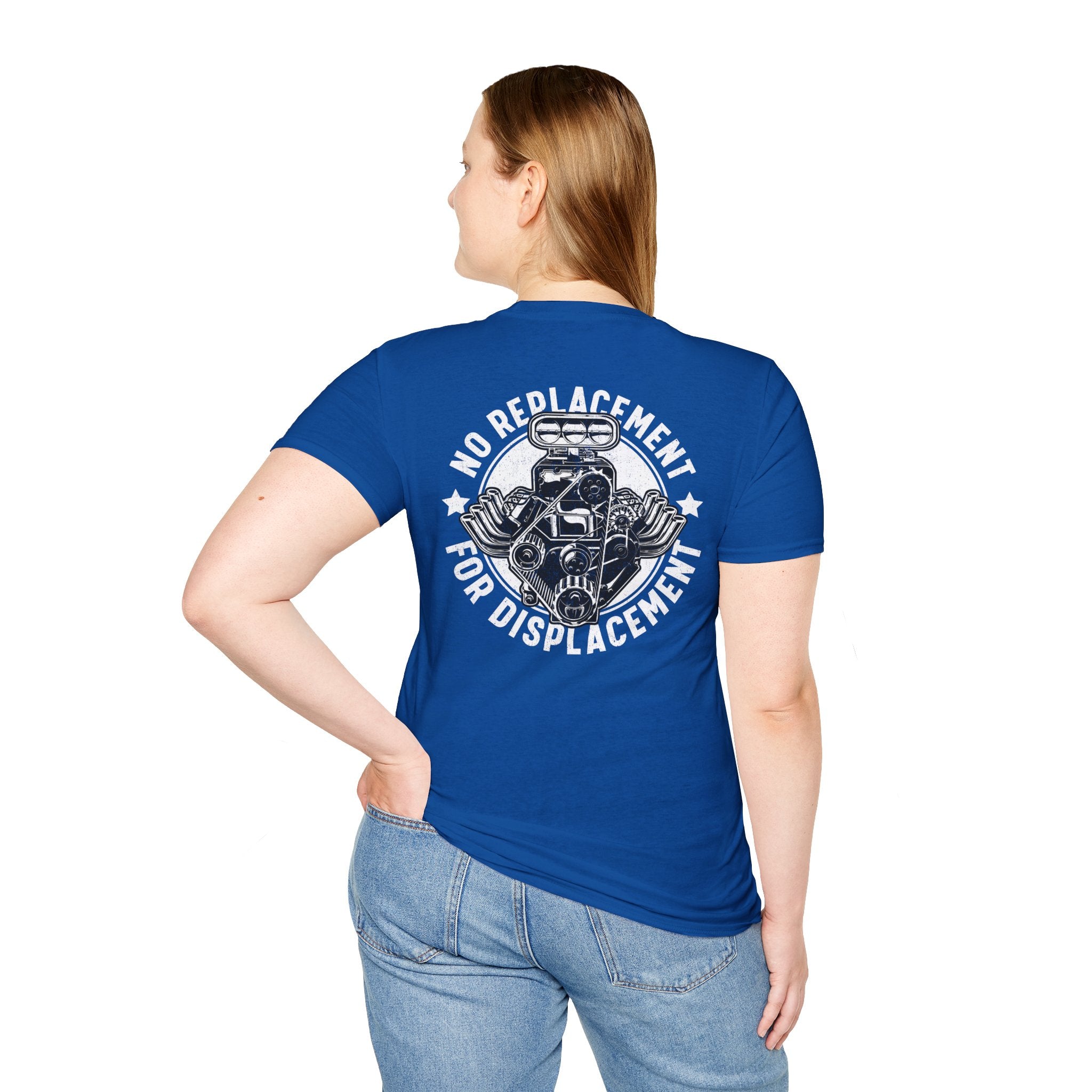 No Replacement For Displacement V8 T-shirt