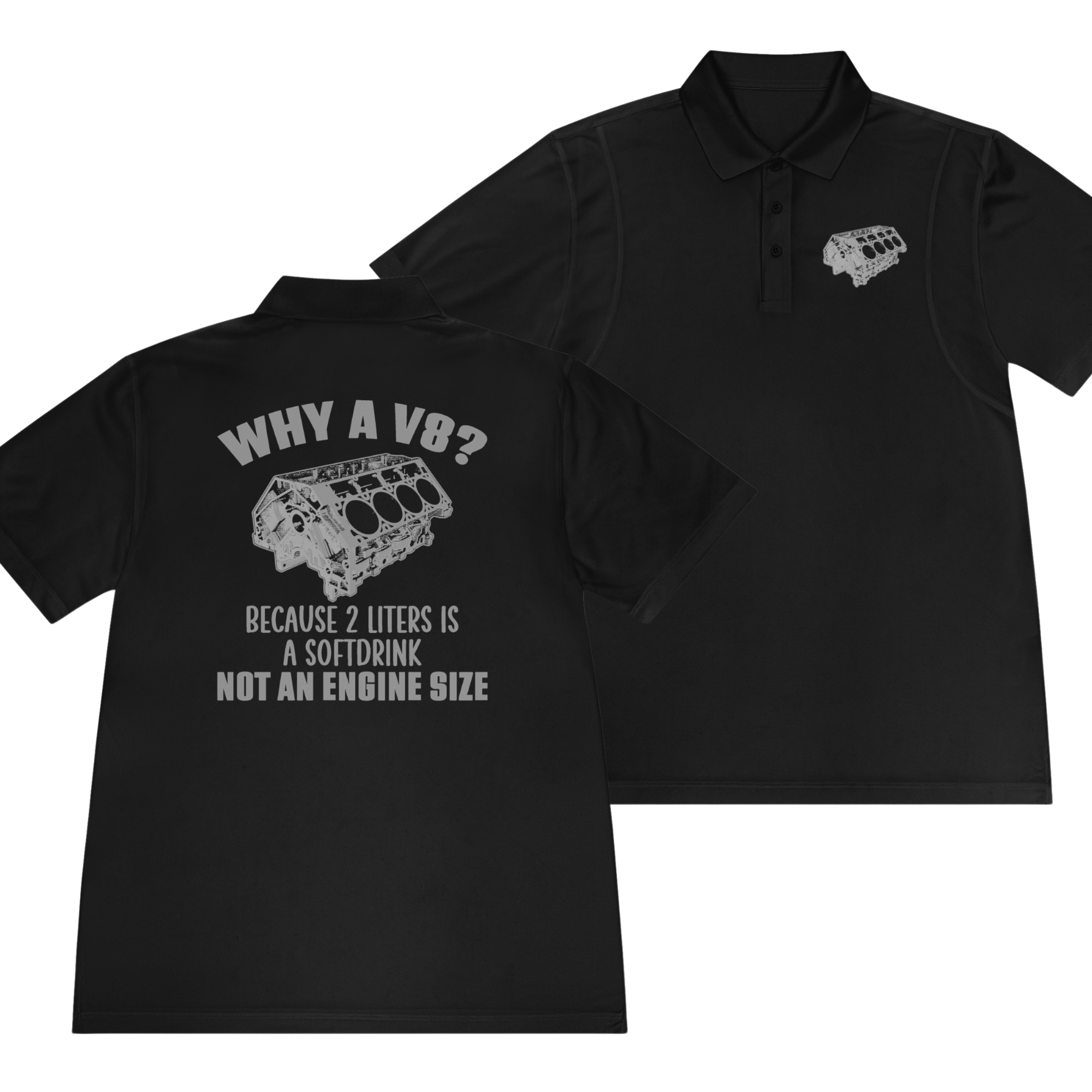 Why A V8 Premium Sport Polo Shirt