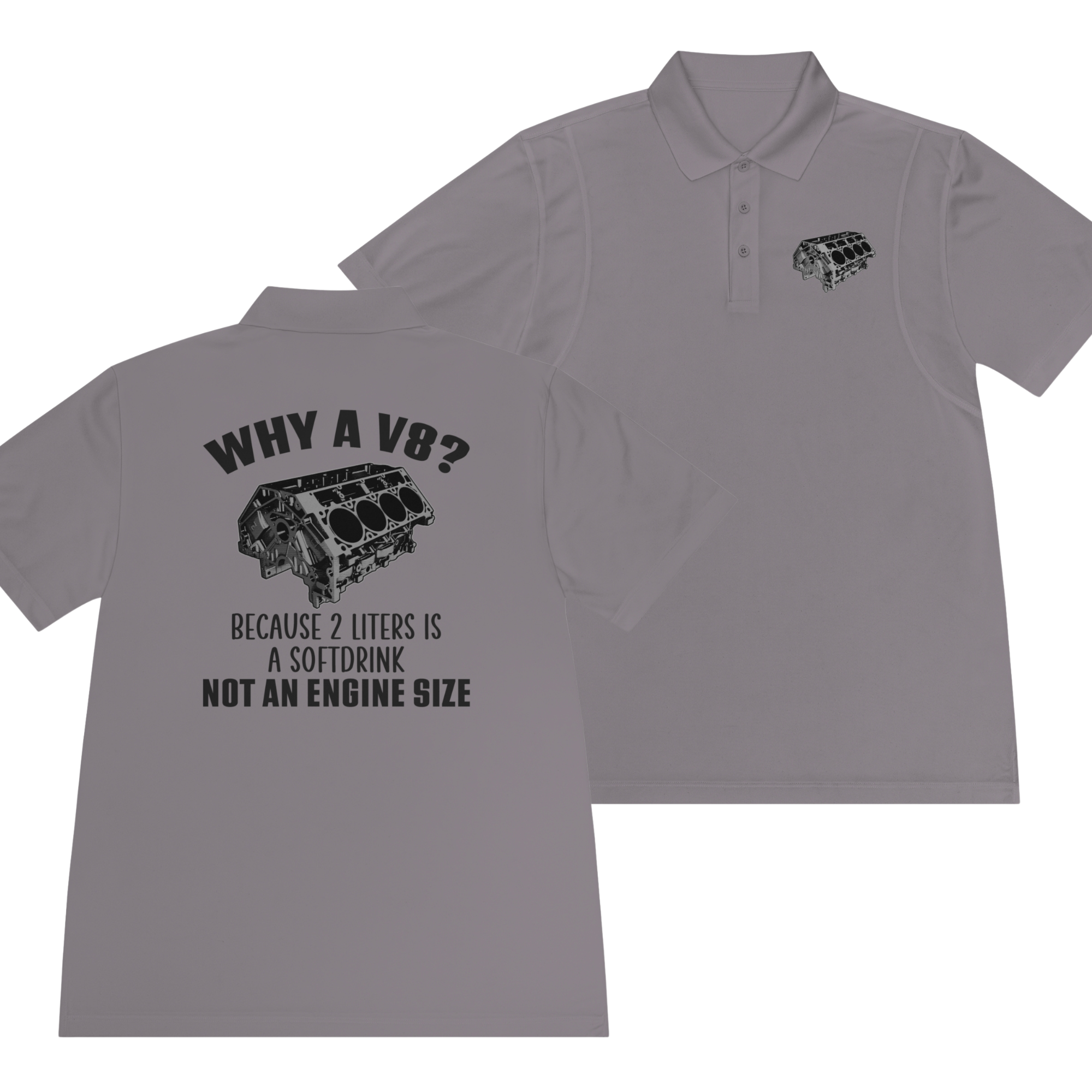 Why A V8 Premium Sport Polo Shirt