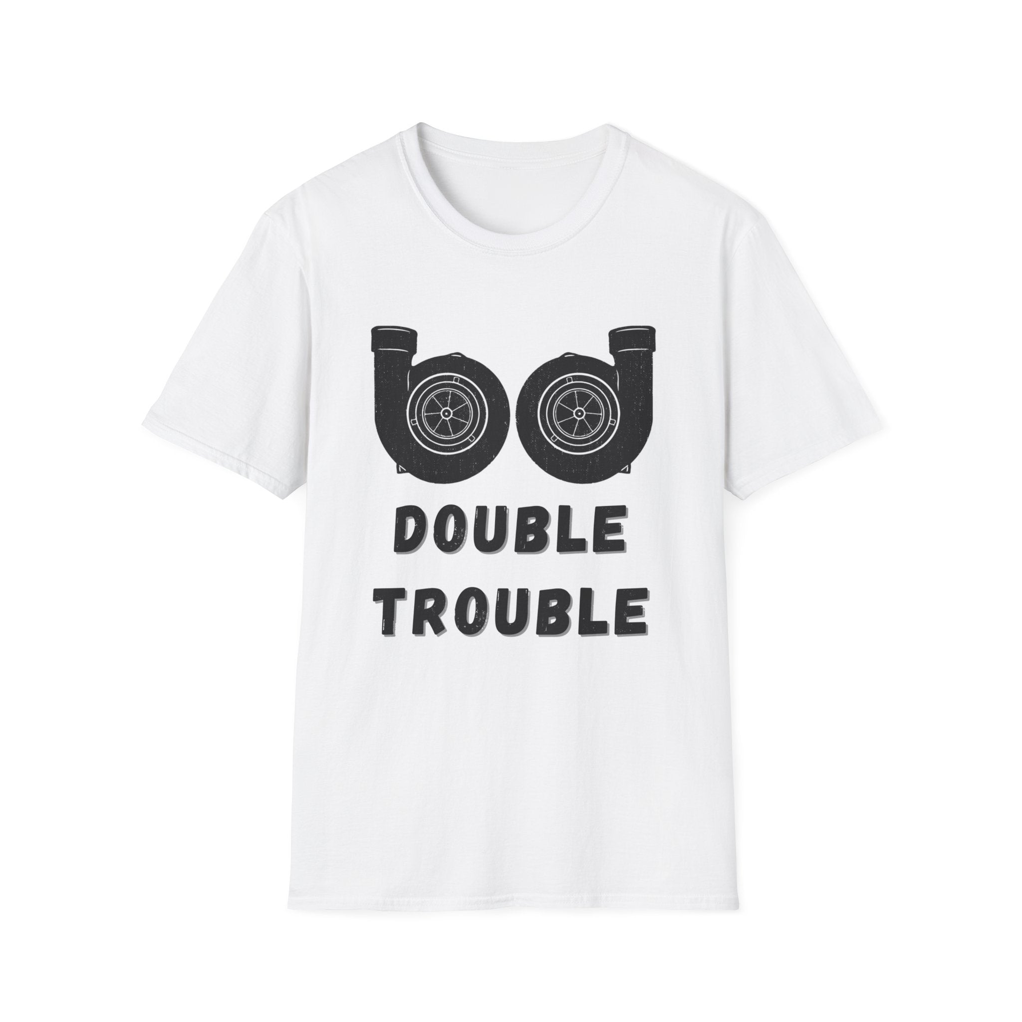 Double Trouble Turbos (Front) T-shirt
