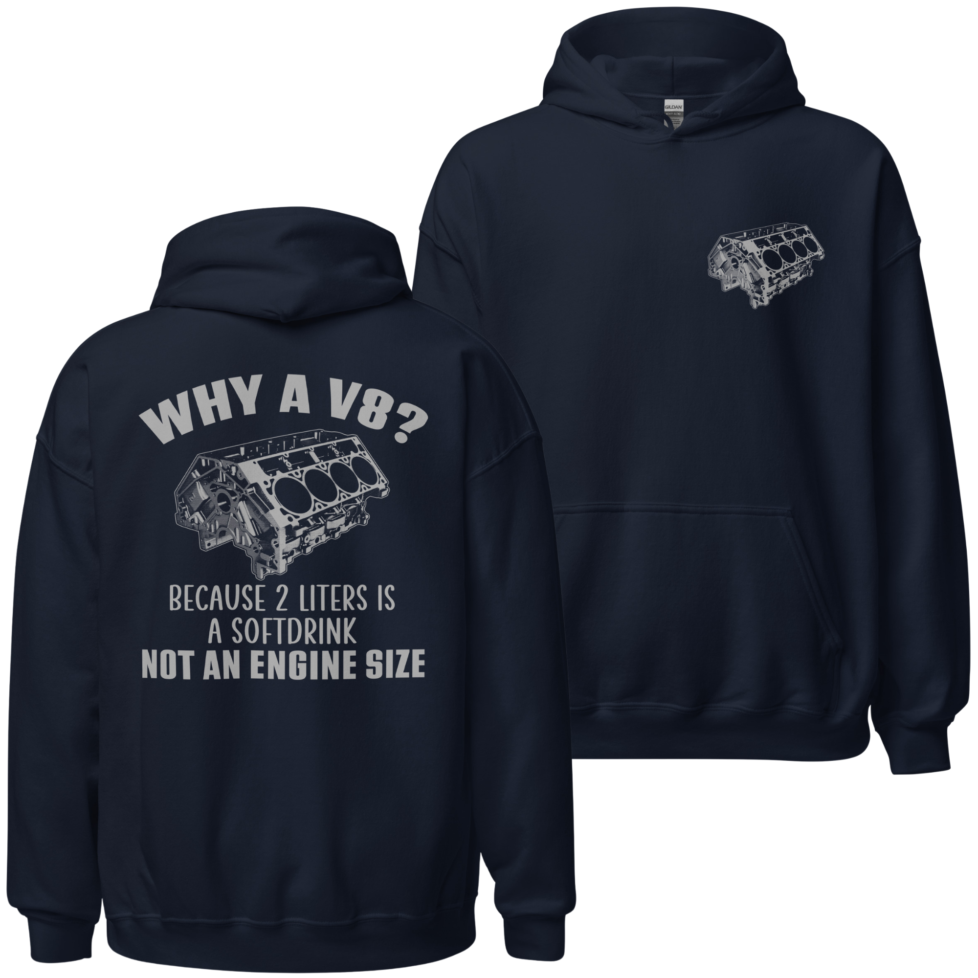 Why A V8 - Classic Fit Medium-heavy US Cotton Standard Hoodie