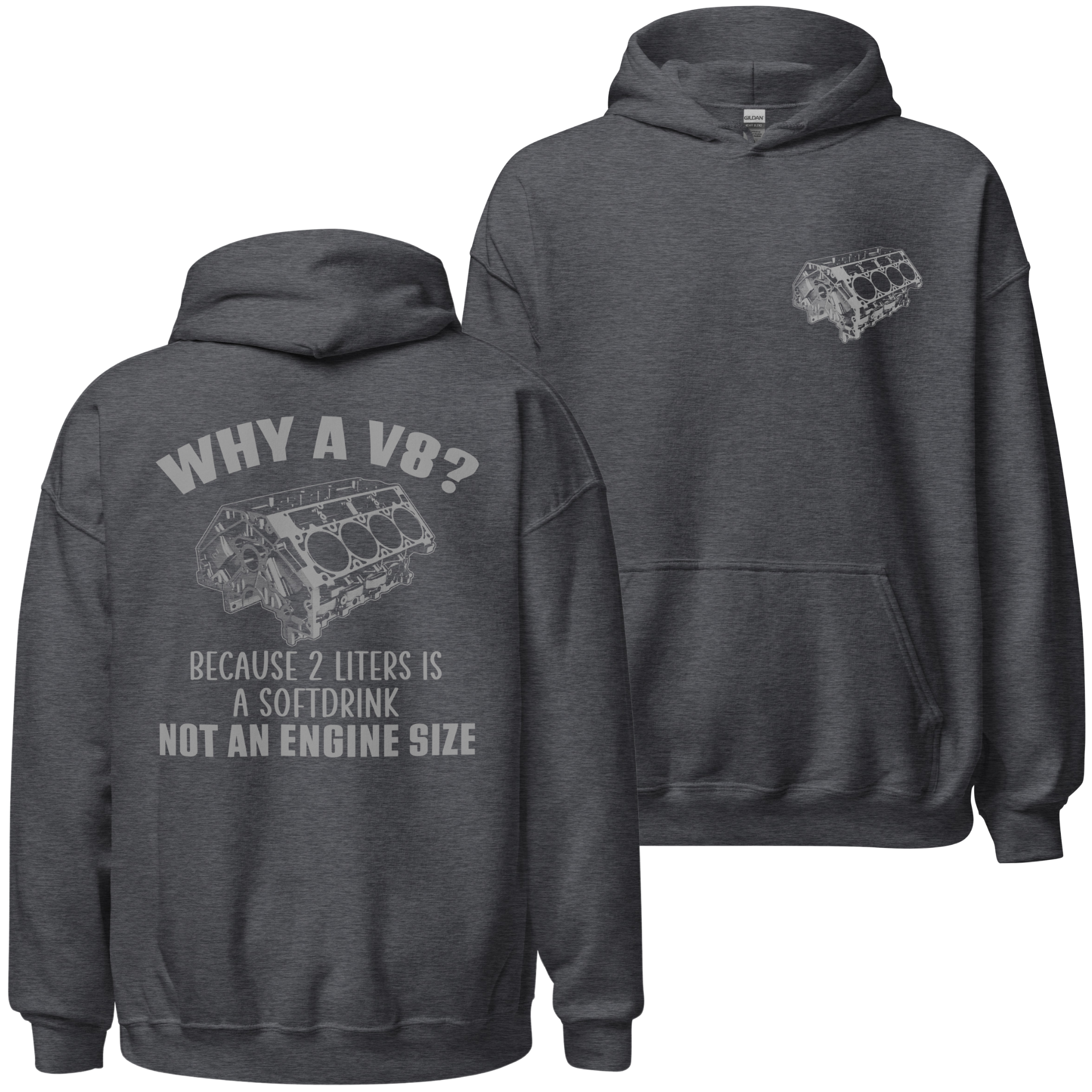 Why A V8 - Classic Fit Medium-heavy US Cotton Standard Hoodie