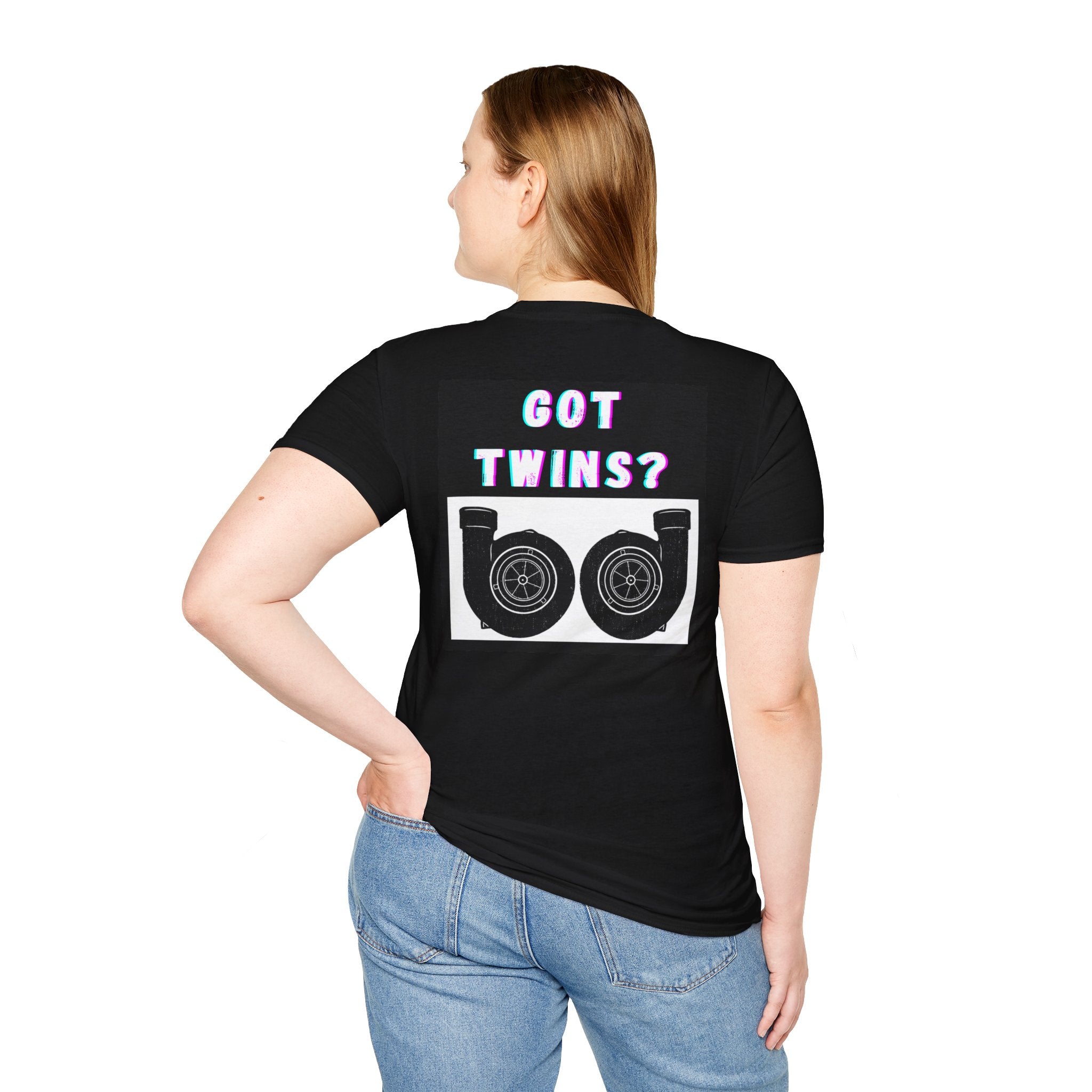 Got Twins? Turbos (Back) T-shirt