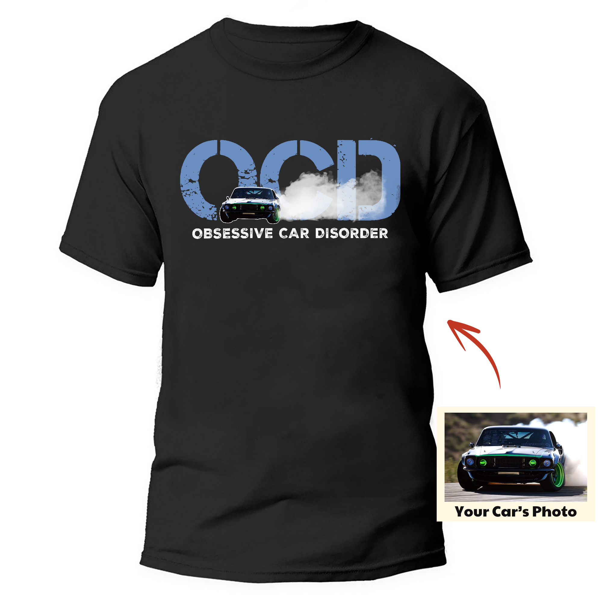 OCD Custom Car T-shirt