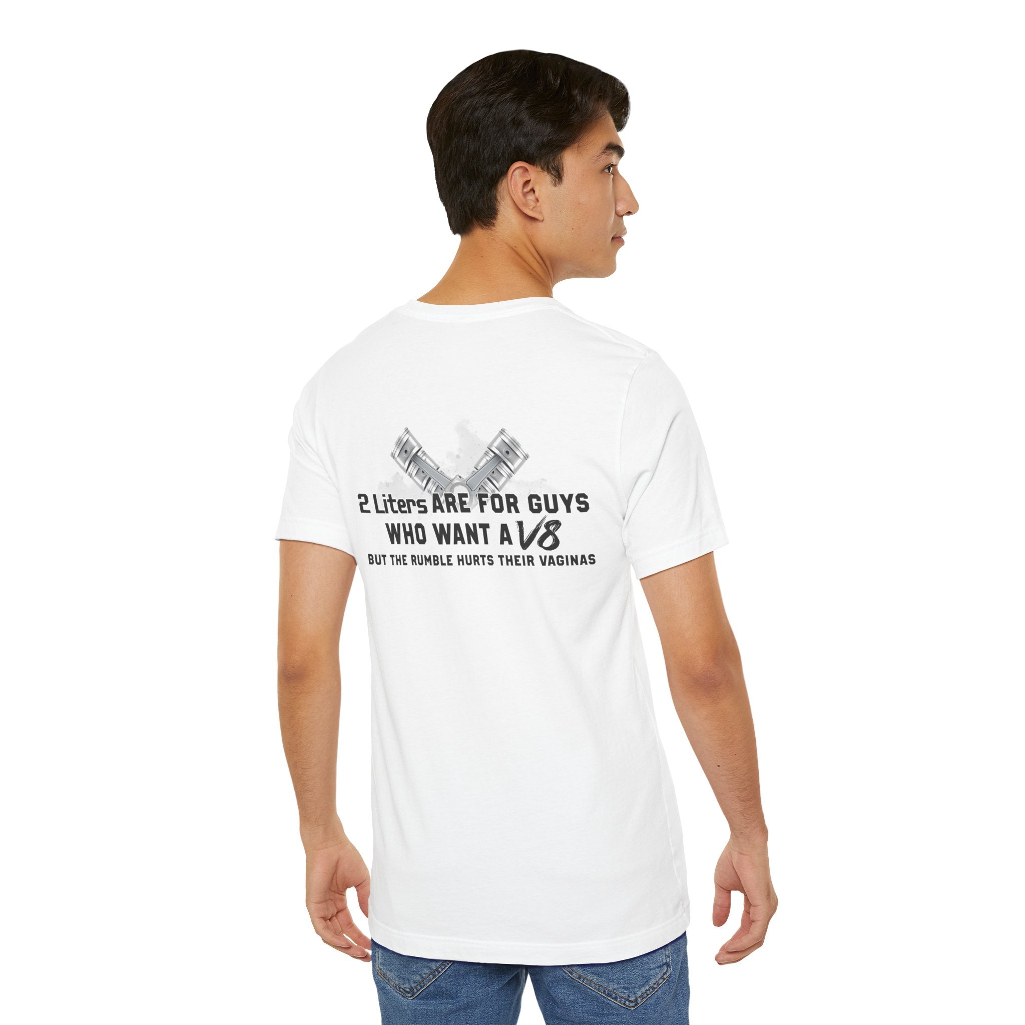 2 Liters Are For Guys Who Want A V8 - Super Soft Lightweight T-shirt
