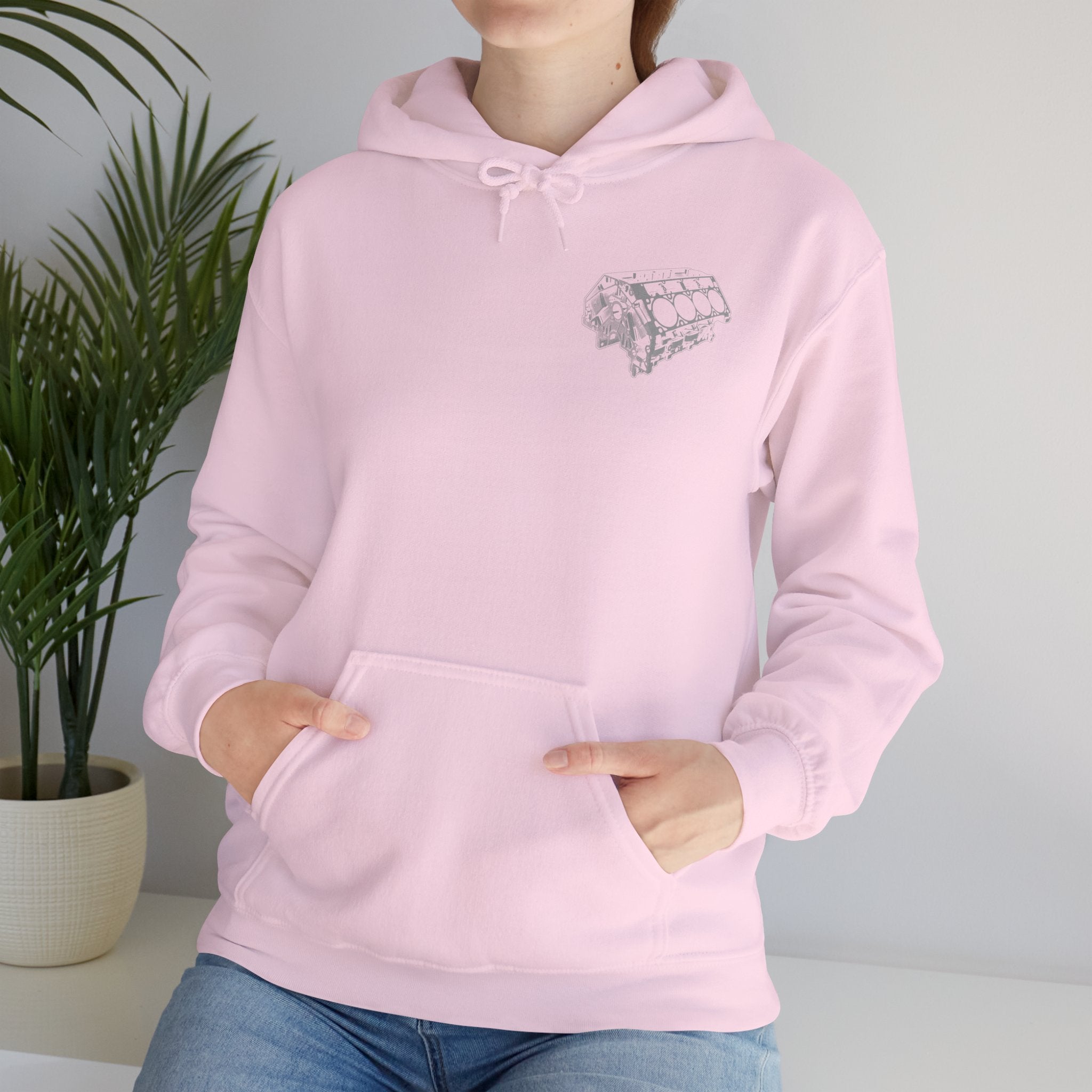 Why A V8? Double Sided Hoodie - EU