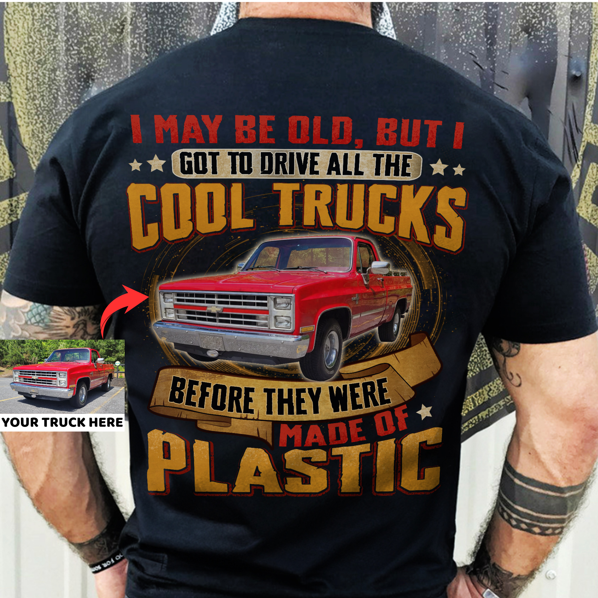 I Got To Drive All The Cool Trucks - Personalized T-shirt