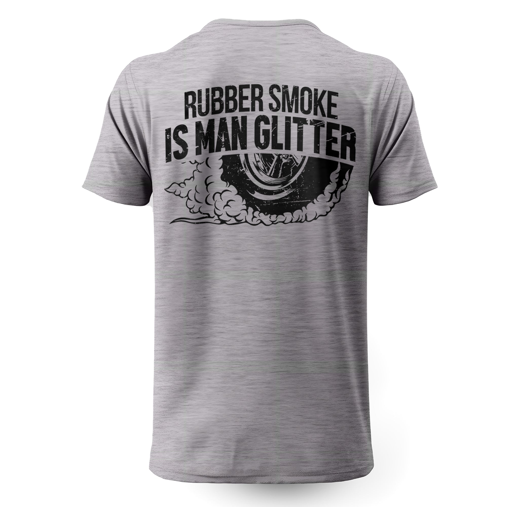 Rubber Smoke Is Man Glitter T-shirt