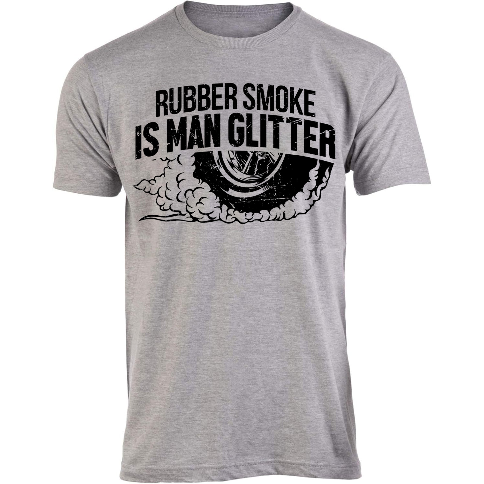 Rubber Smoke Is Man Glitter T-shirt