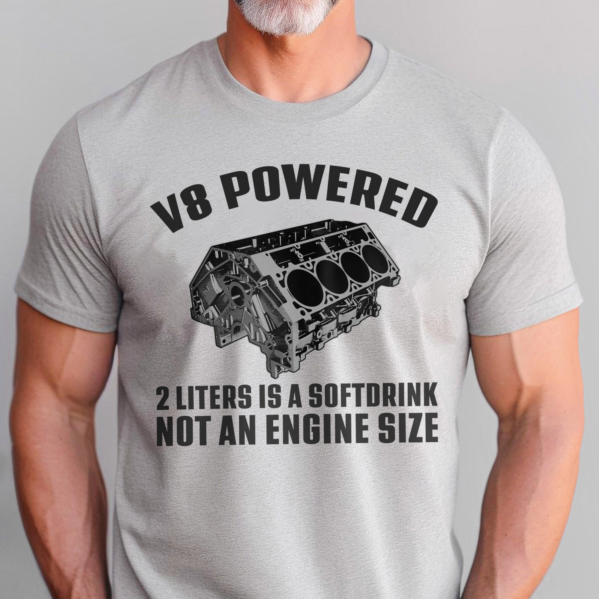 V8 Powered Funny T-shirt