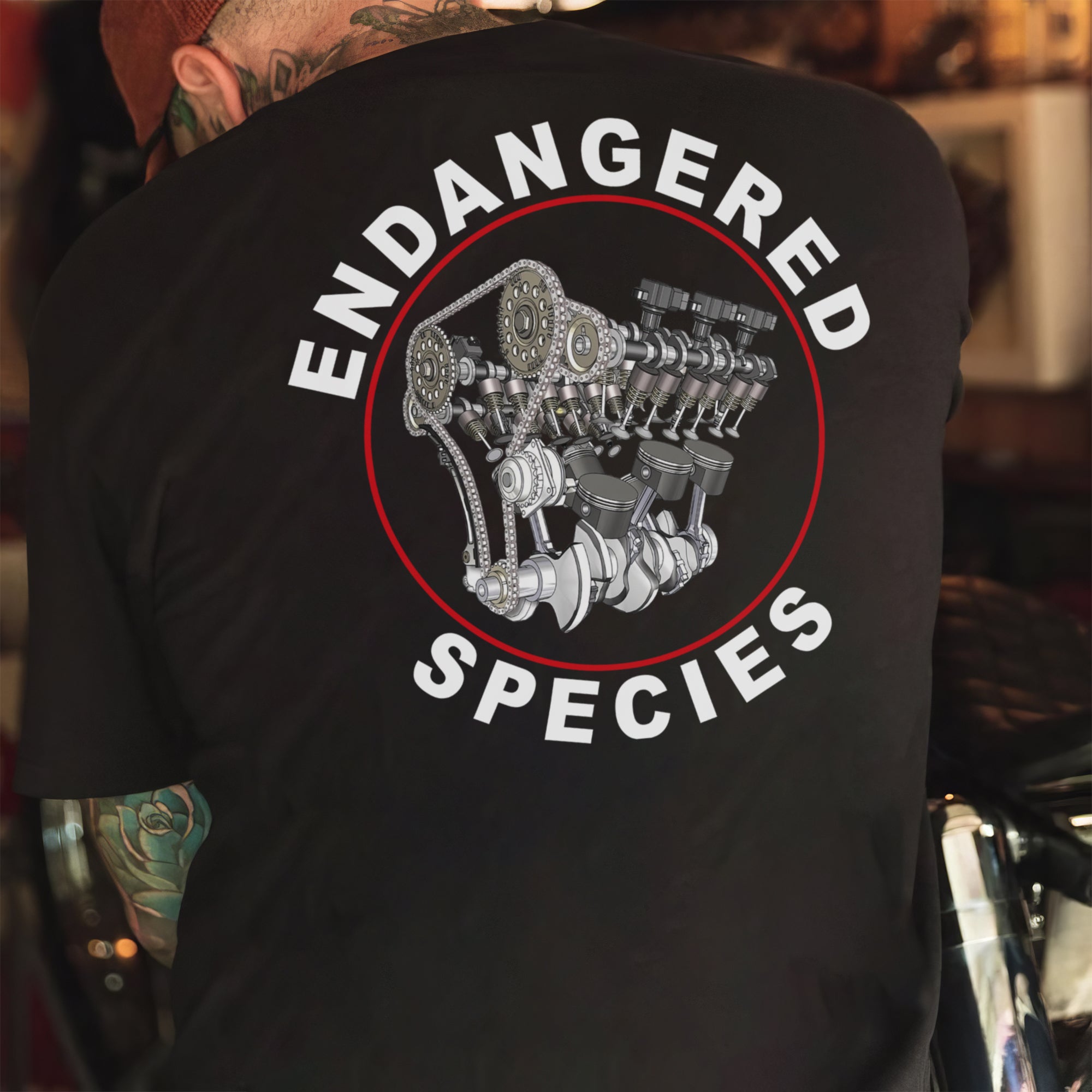 Endangered Species Internal Combustion Engine - T-shirt