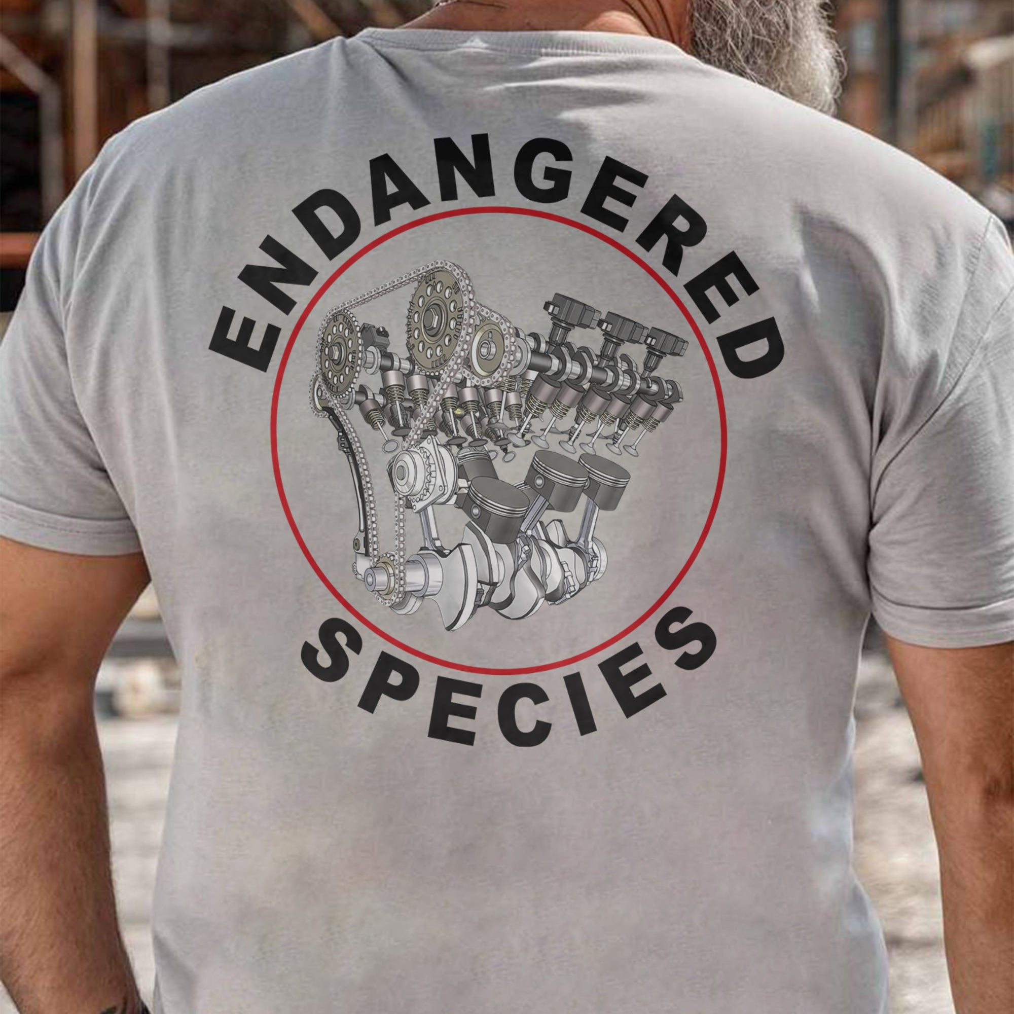 Endangered Species Internal Combustion Engine - T-shirt