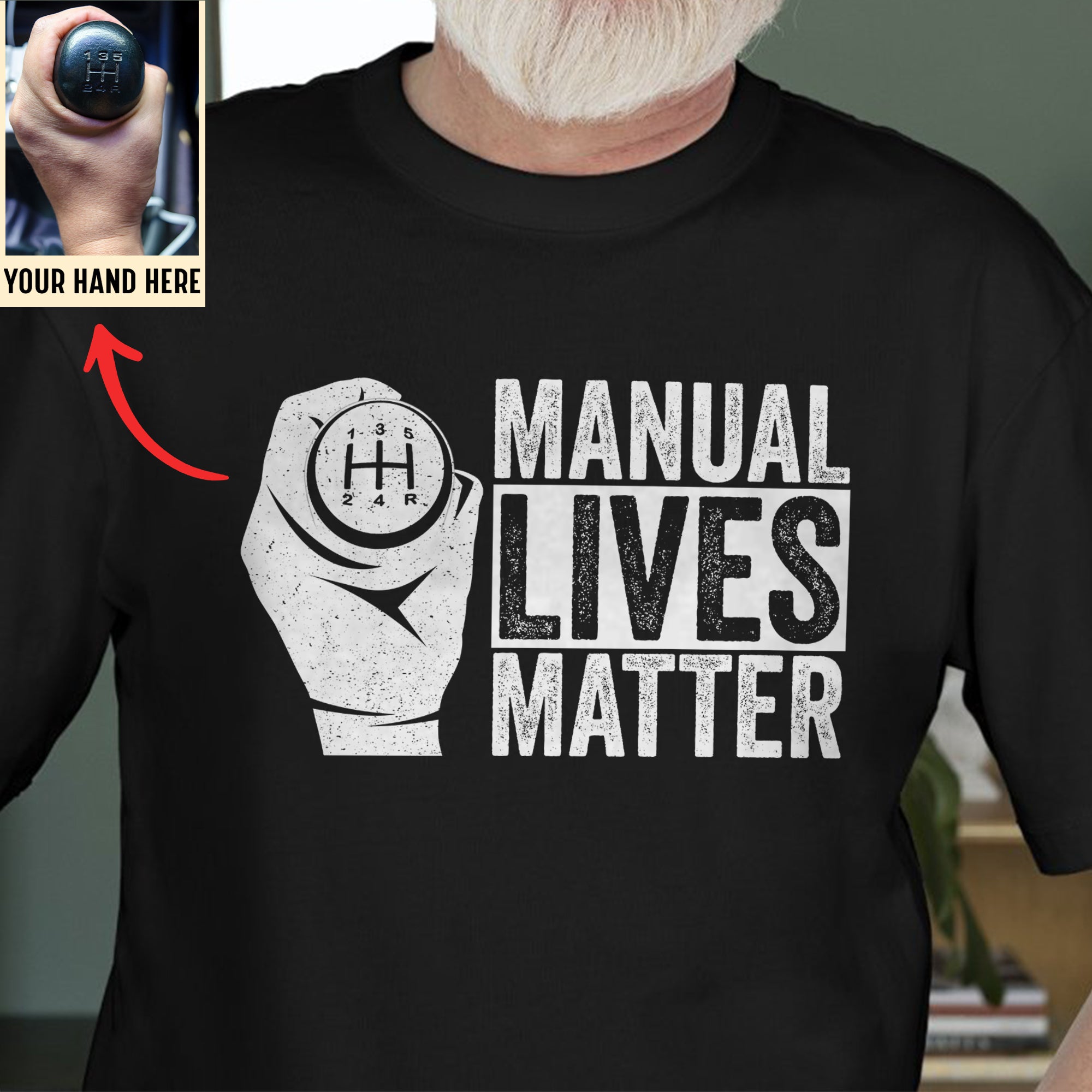 Manual Lives Matter - Stick Shift T-shirt