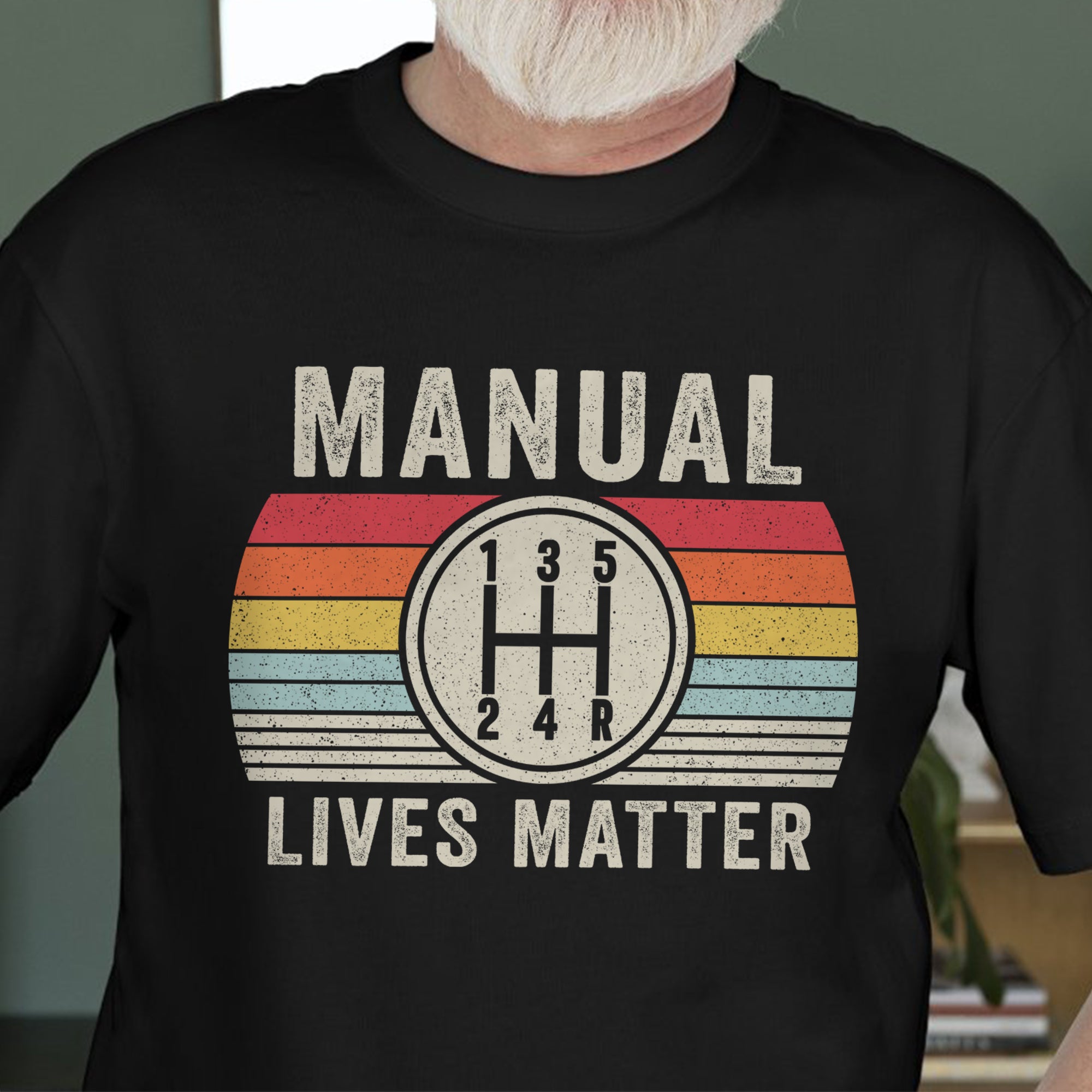 Manual Lives Matter - Retro T-shirt