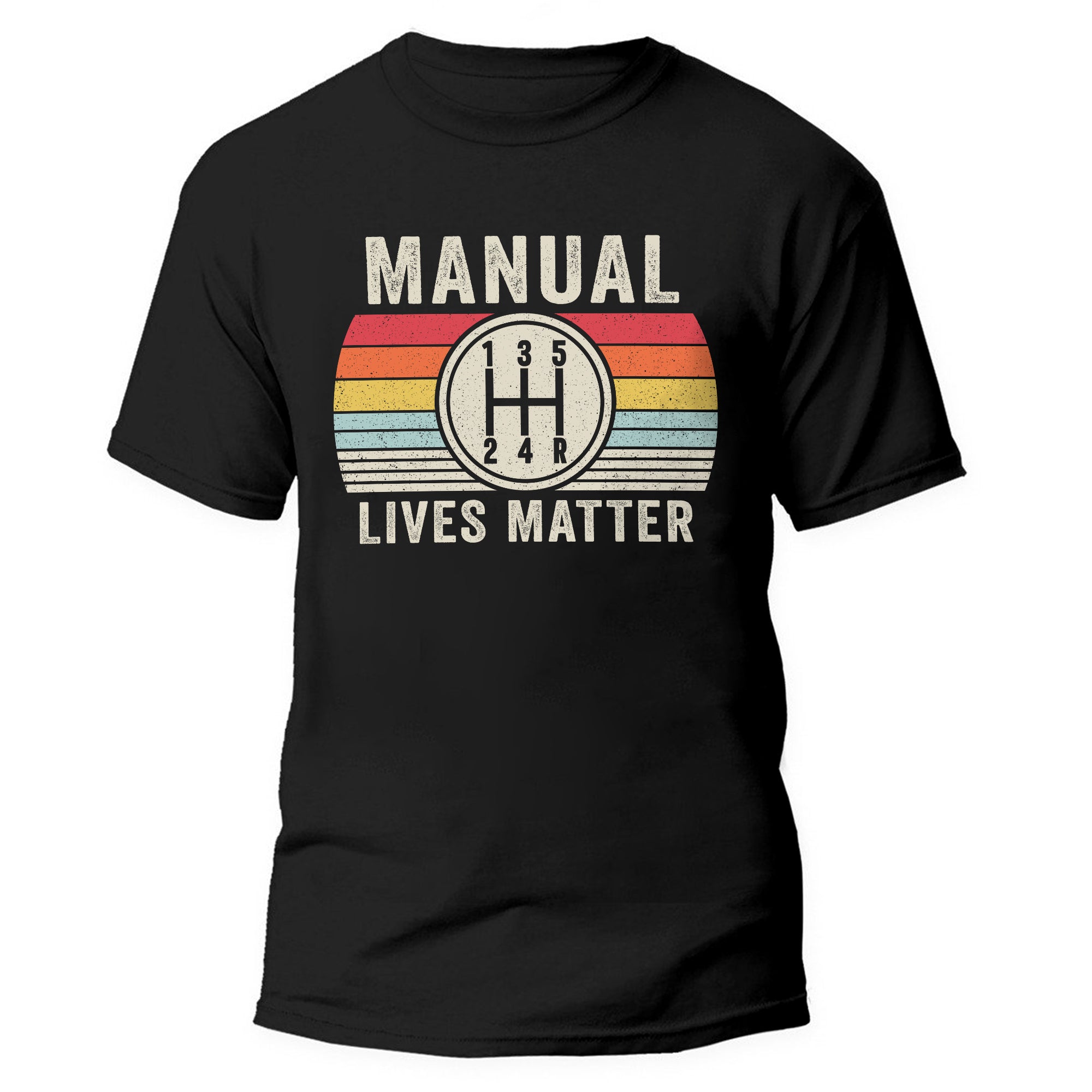 Manual Lives Matter - Retro T-shirt