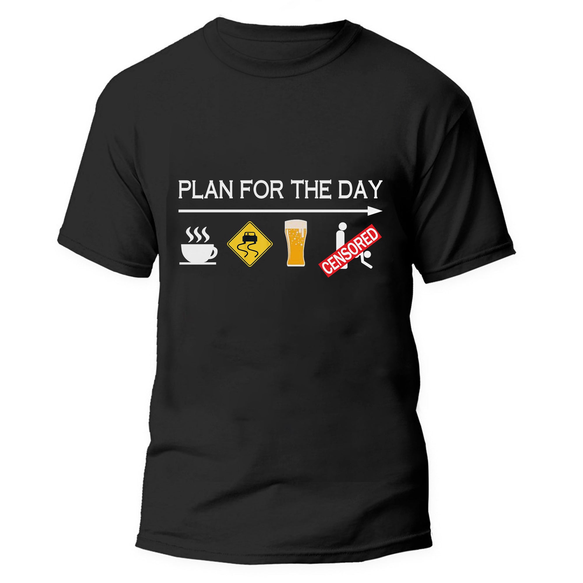 Plan For The Day - Car Racing T-shirt