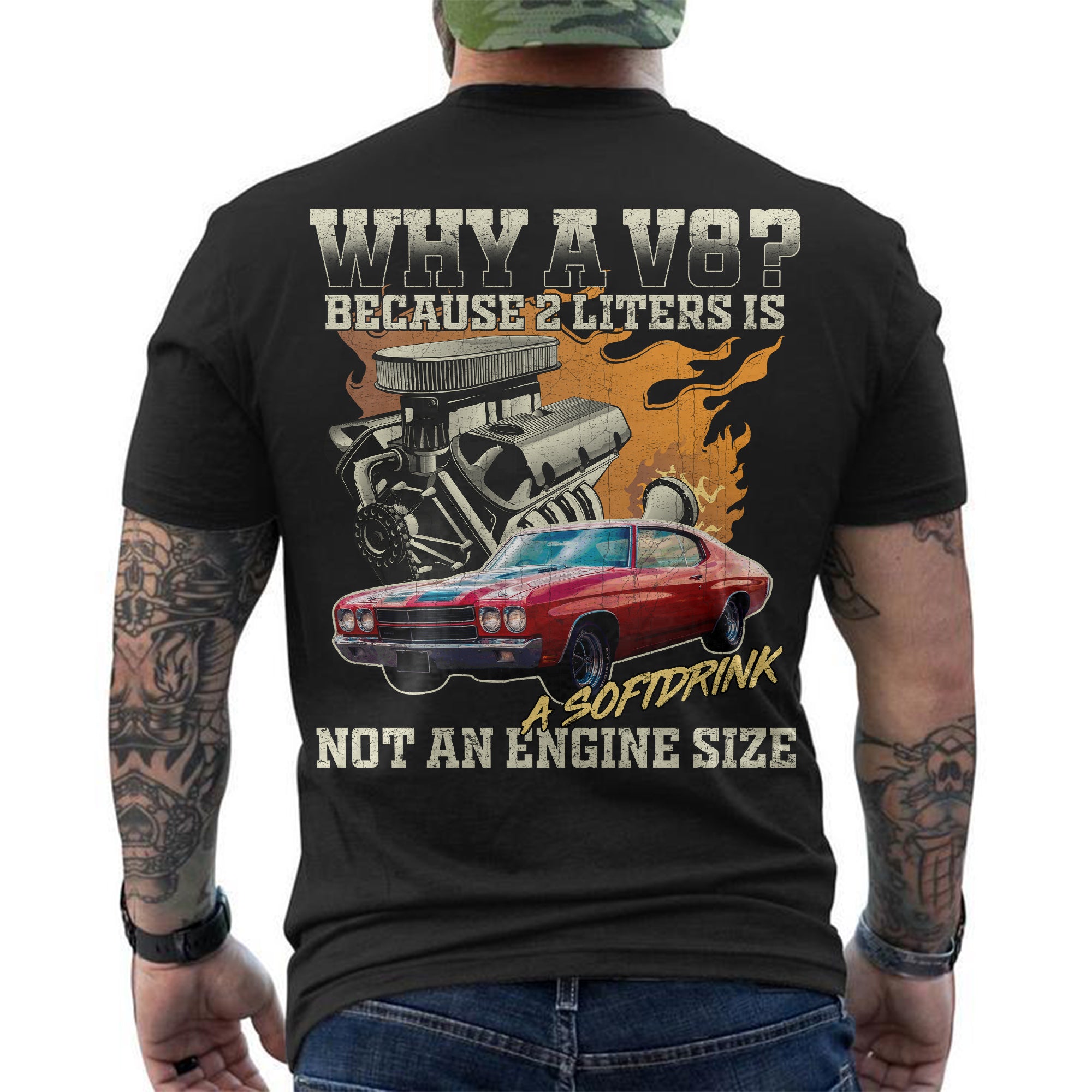 Why A V8 Personalized Car T-shirt