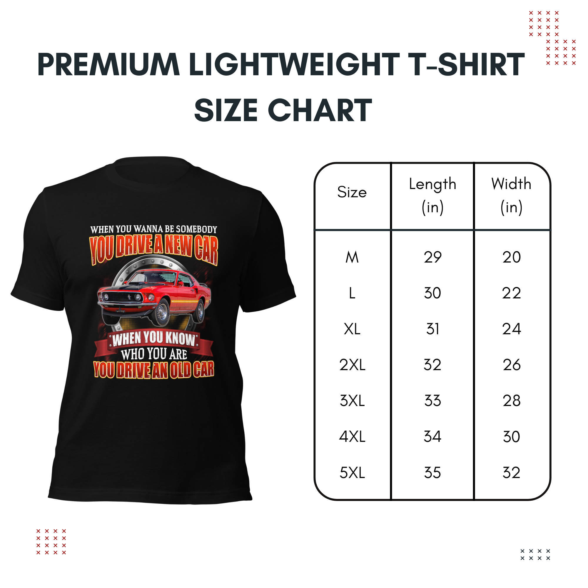 You Drive An Old Car - Super Soft Comfy 100% Combed Ring-Spun Cotton Retail Fit Premium Lightweight Men's Custom T-shirt