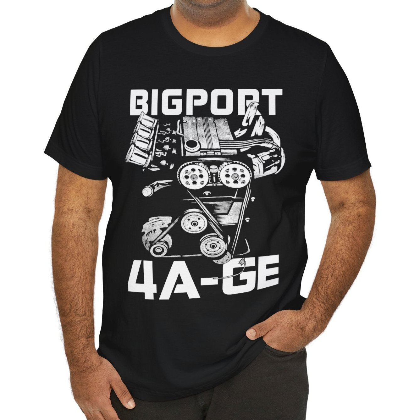 Bigport 4AGE Engine T-shirt