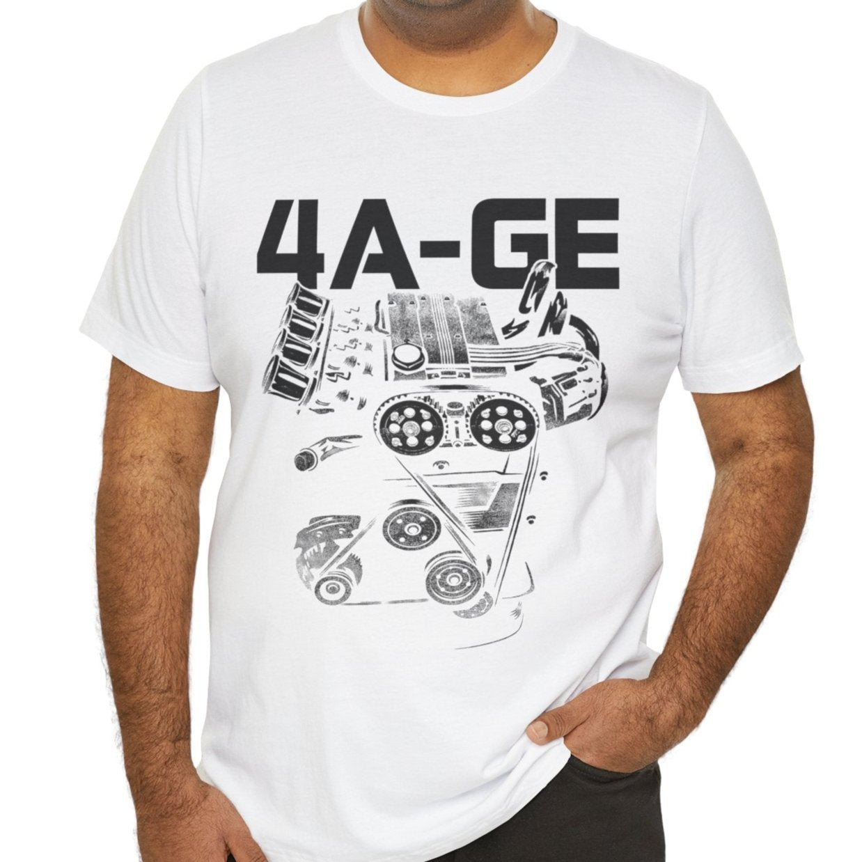 4AGE Engine T-shirt