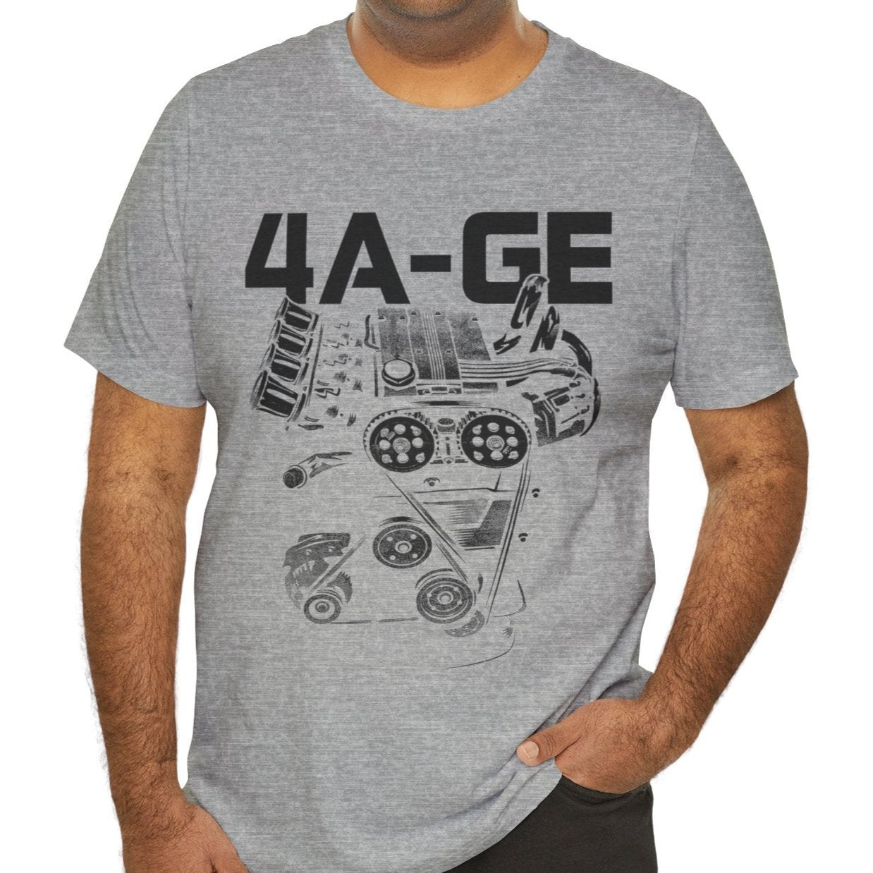 4AGE Engine T-shirt