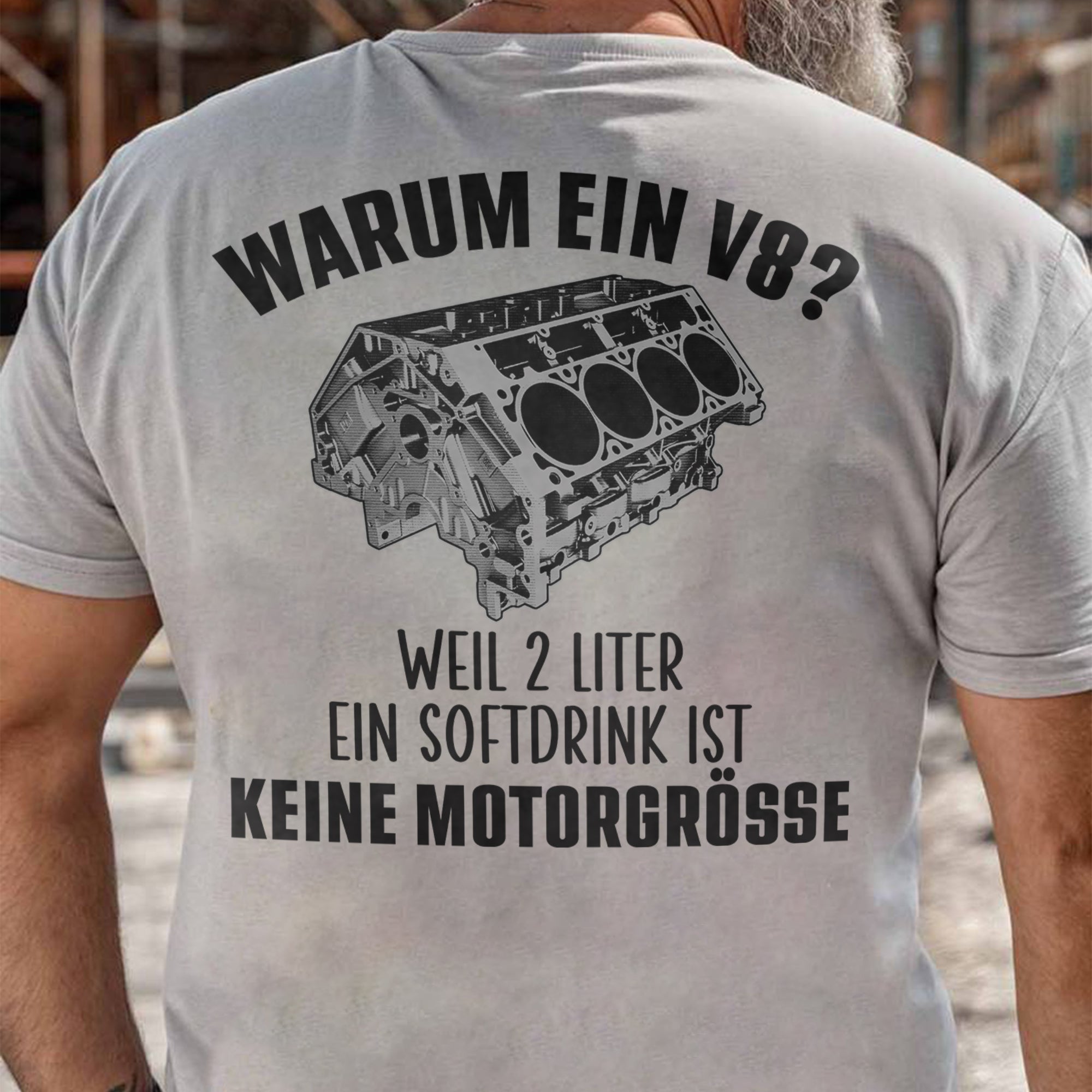 Warum Ein V8-Motor T-Shirt