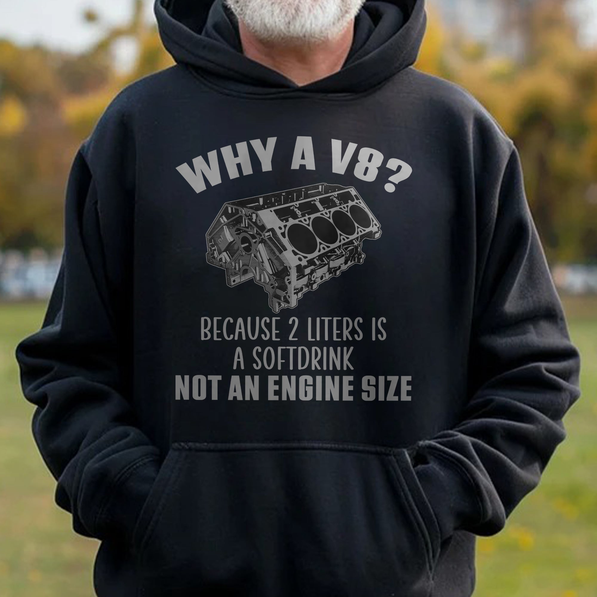 Why A V8 - Classic Fit Medium-heavy US Cotton Standard Hoodie