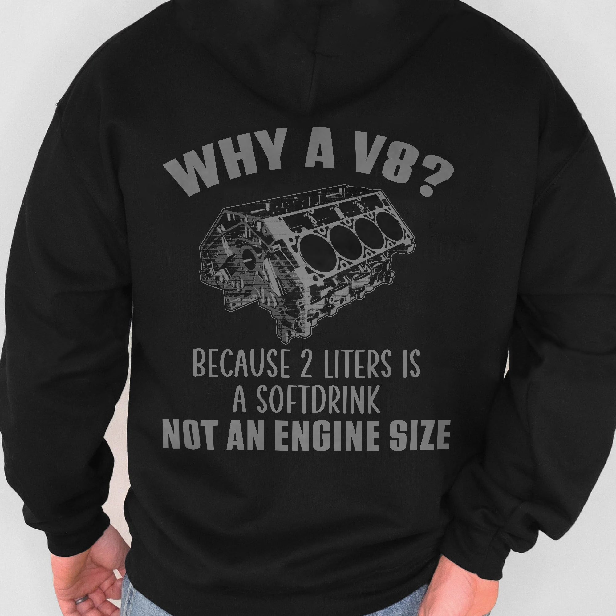 Why A V8 - Classic Fit Medium-heavy US Cotton Standard Hoodie