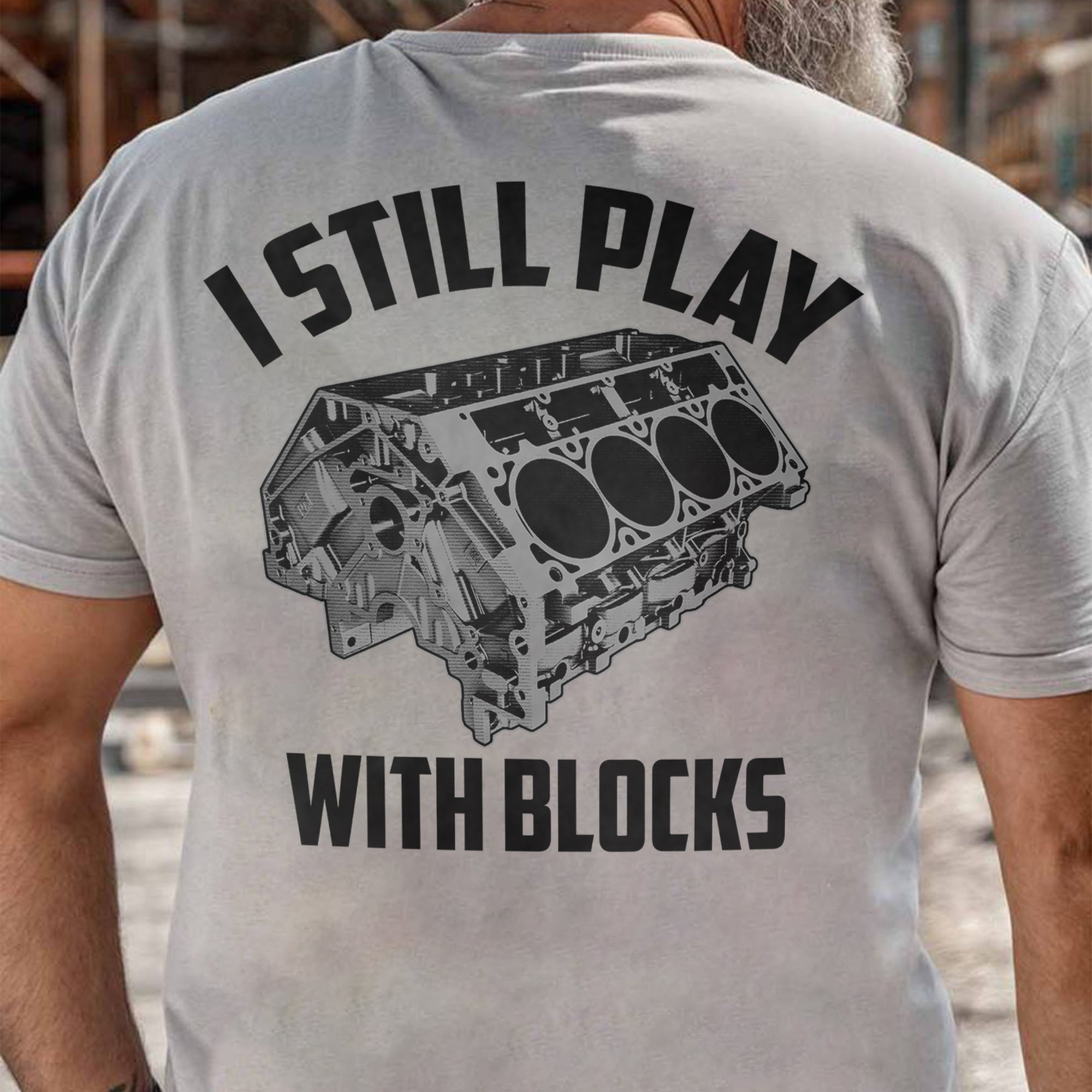 Still Play With Blocks V8 T-shirt