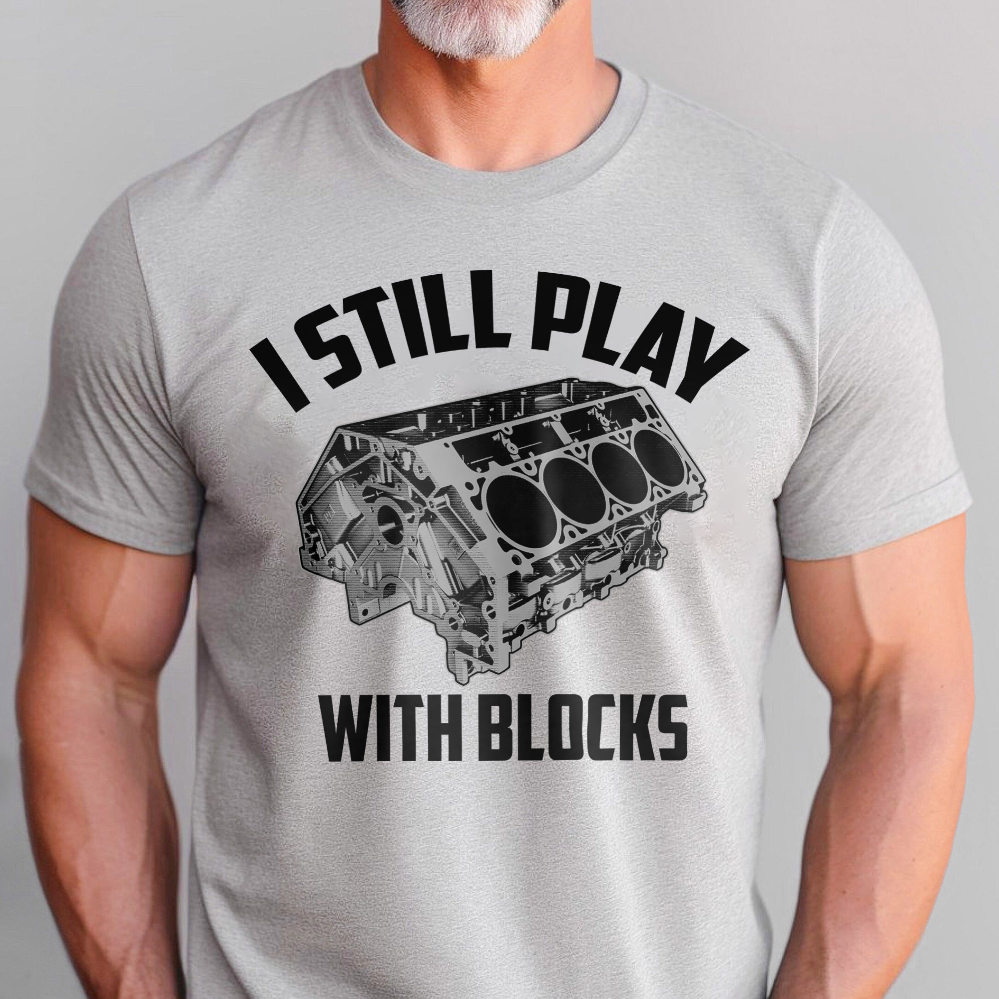 Still Play With Blocks V8 T-shirt