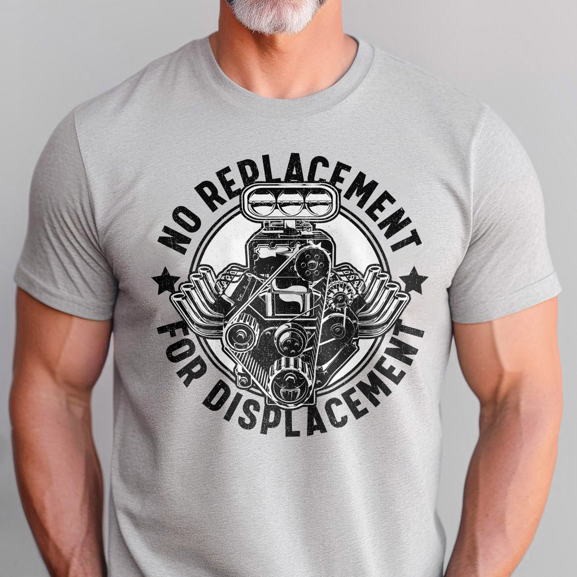 No Replacement For Displacement V8 T-shirt