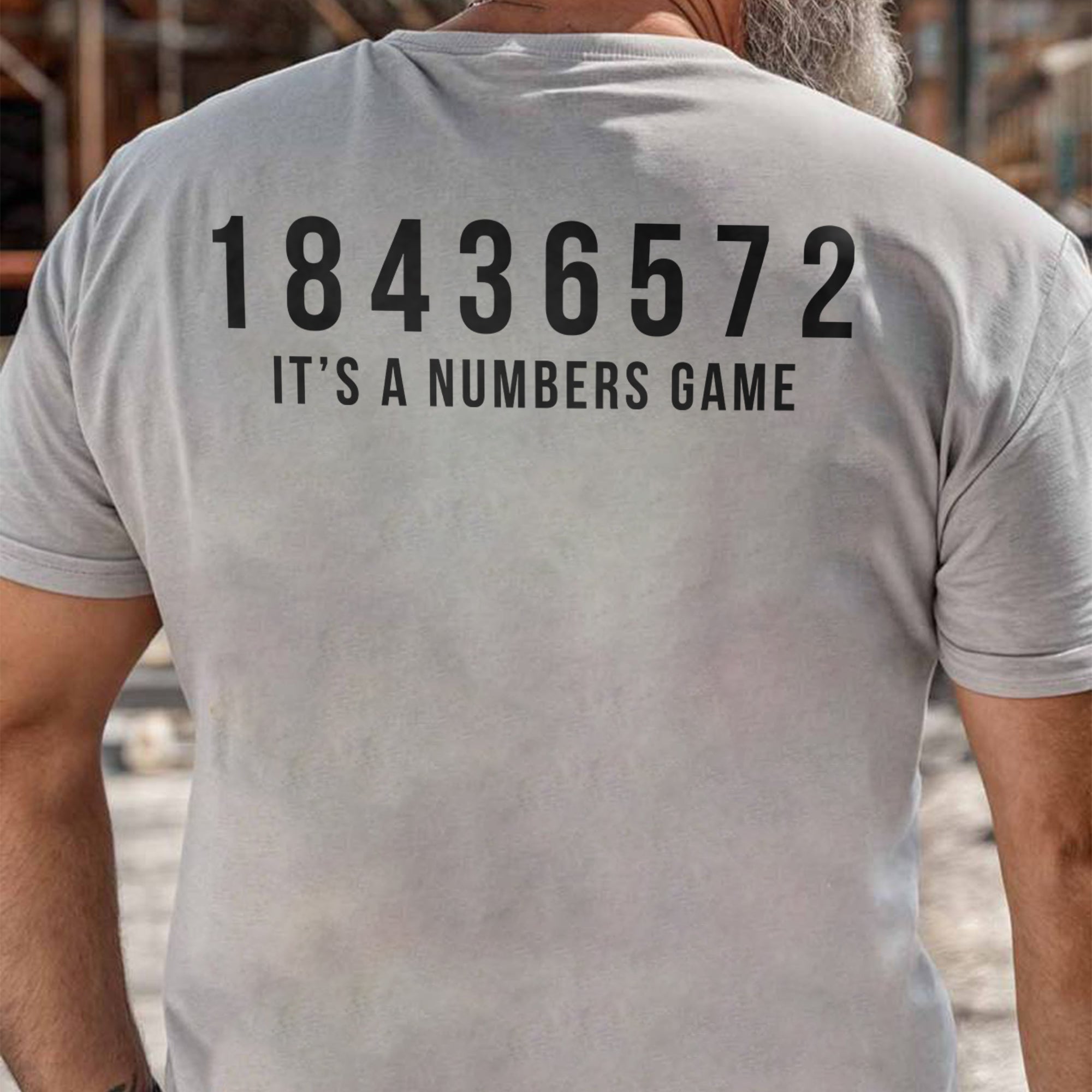 It's A Number Game V8 Firing Order T-shirt