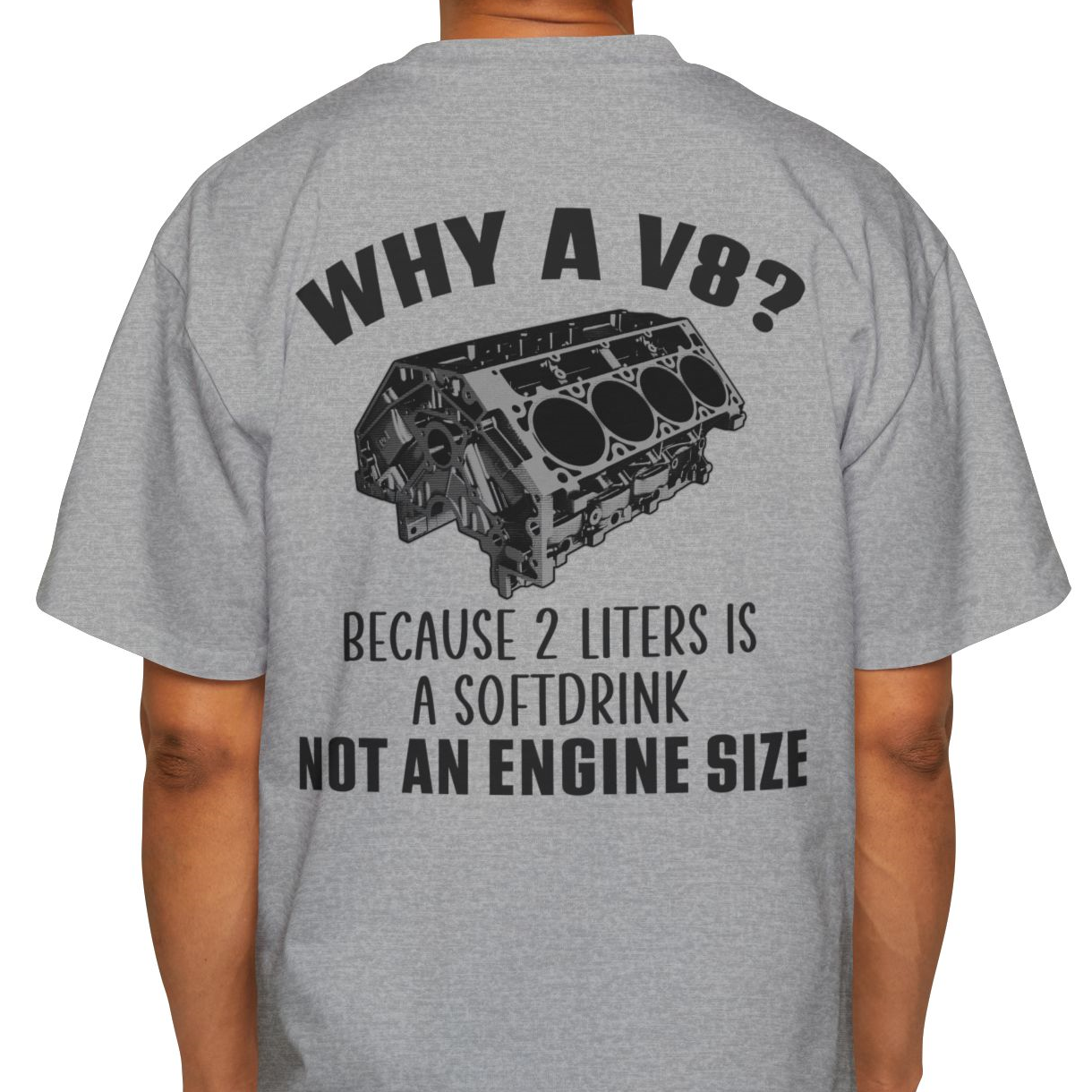 Why A V8 Cozy 100% Carded Cotton Oversized Premium Heavyweight Men's T-shirt