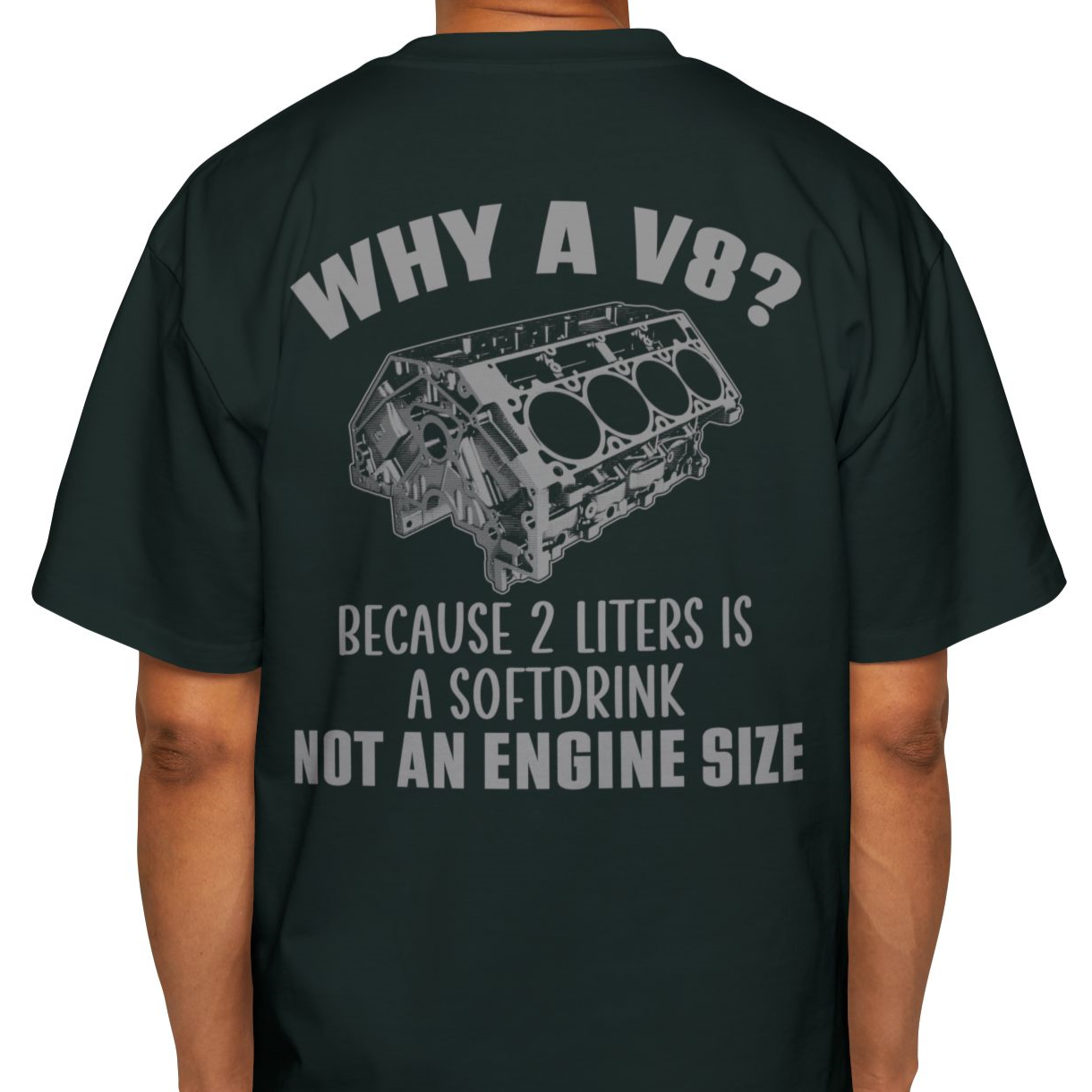 Why A V8 Cozy 100% Carded Cotton Oversized Premium Heavyweight Men's T-shirt