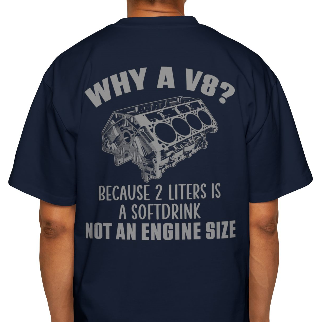 Why A V8 Cozy 100% Carded Cotton Oversized Premium Heavyweight Men's T-shirt