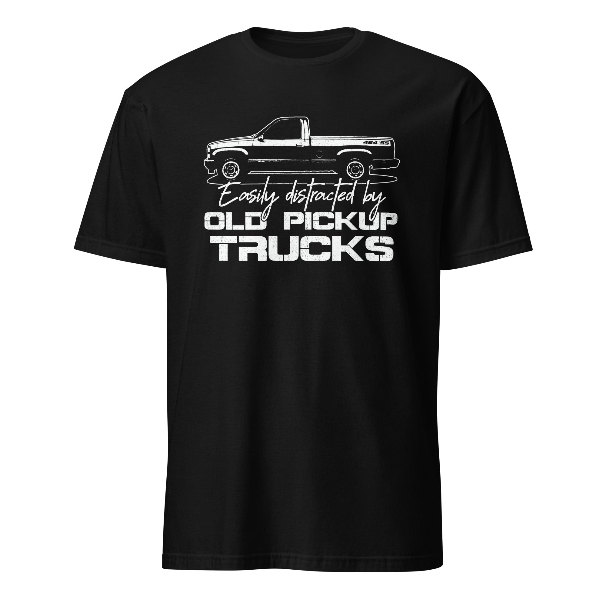 Easily Distracted By Old Pickup Trucks - T-shirt