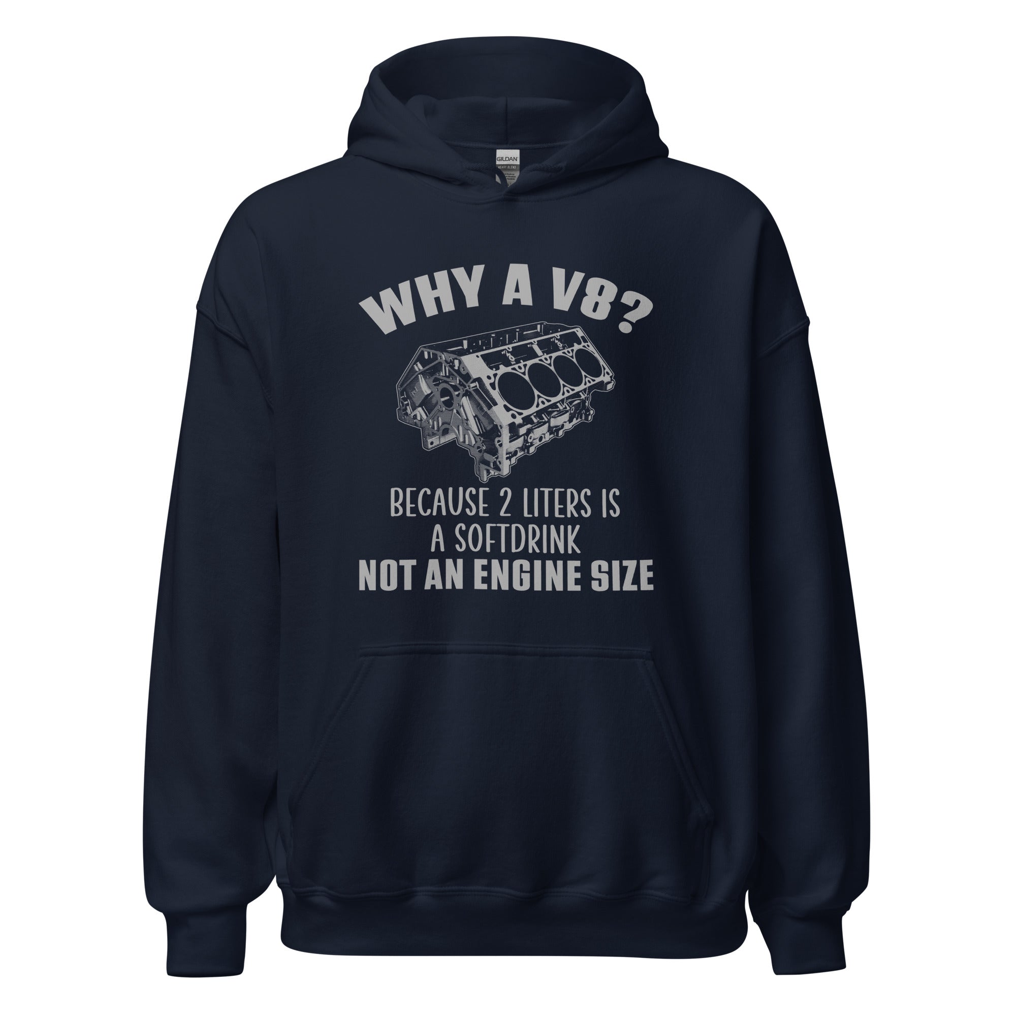 Why A V8 - Classic Fit Medium-heavy US Cotton Standard Hoodie