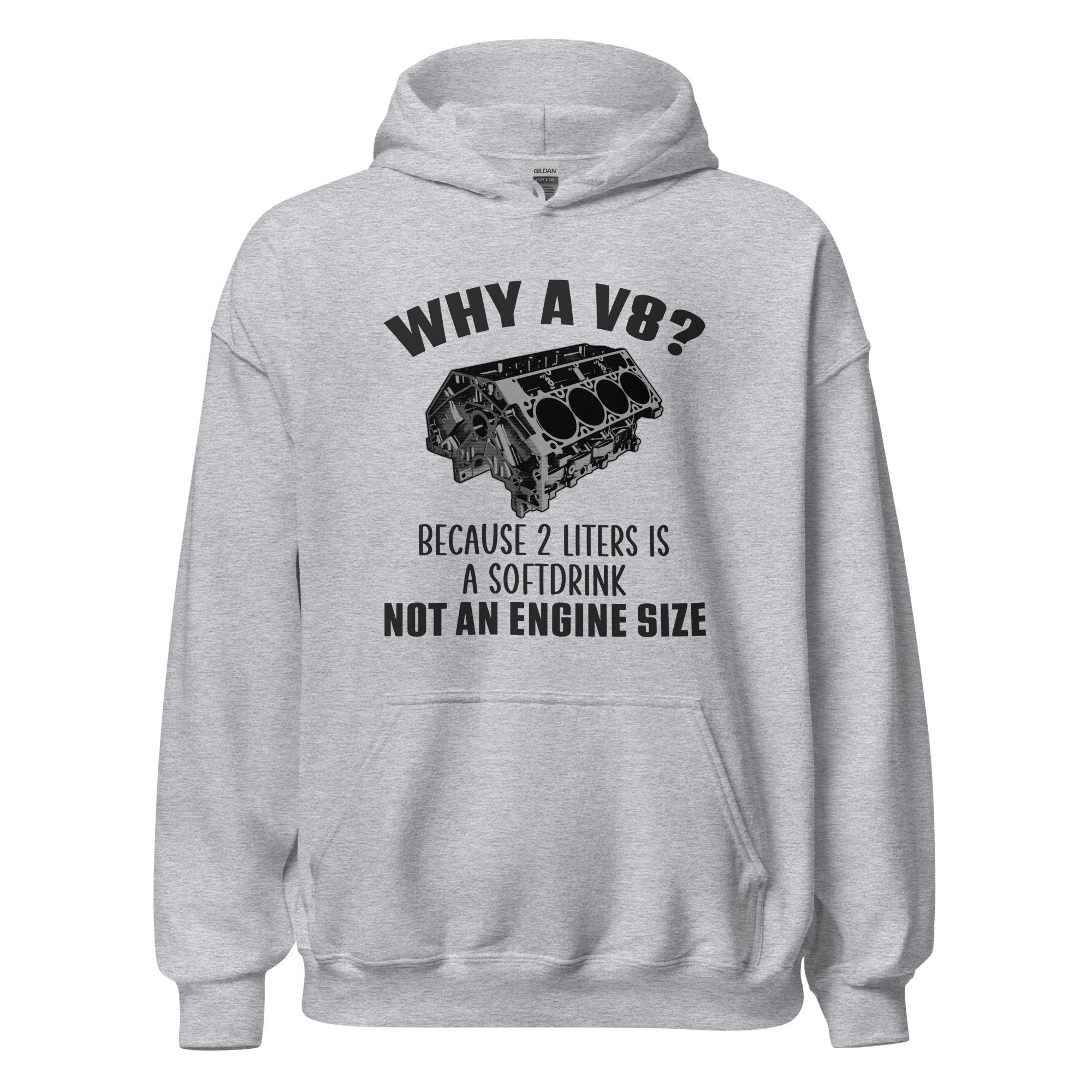 Why A V8 - Classic Fit Medium-heavy US Cotton Standard Hoodie