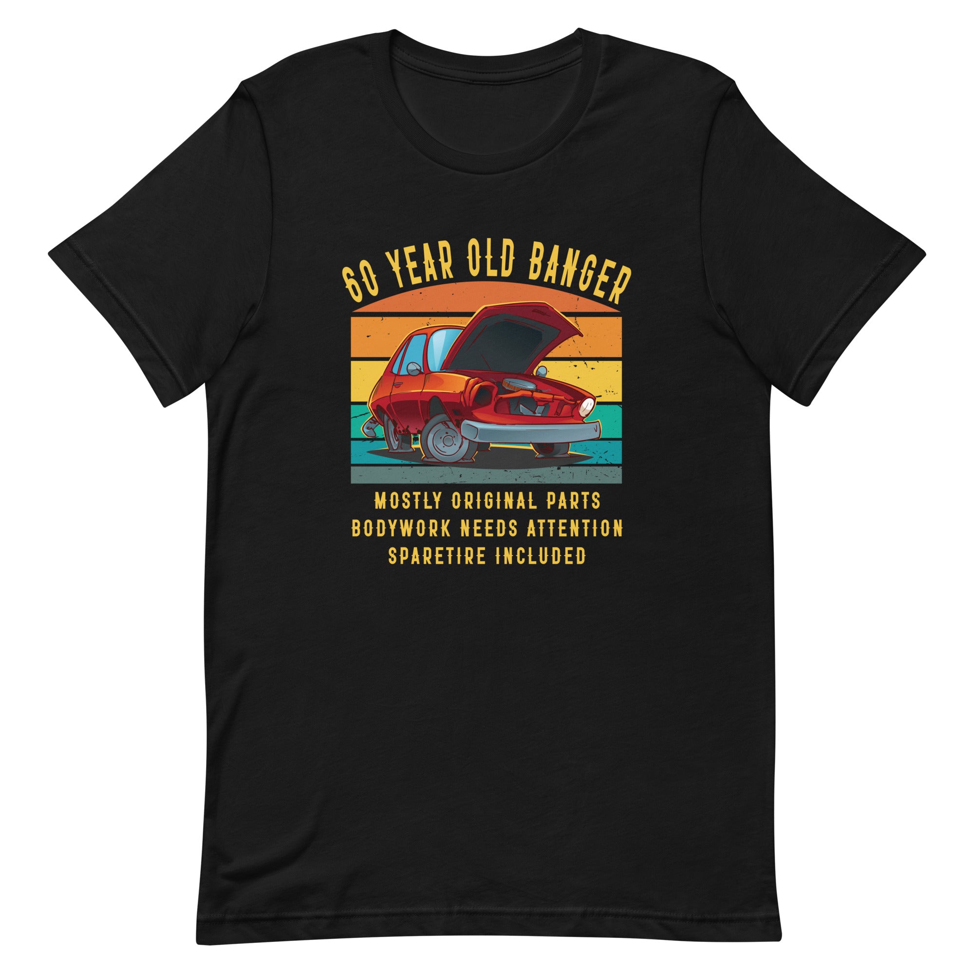 60 Year Old Banger - Car Enthusiast T-shirt