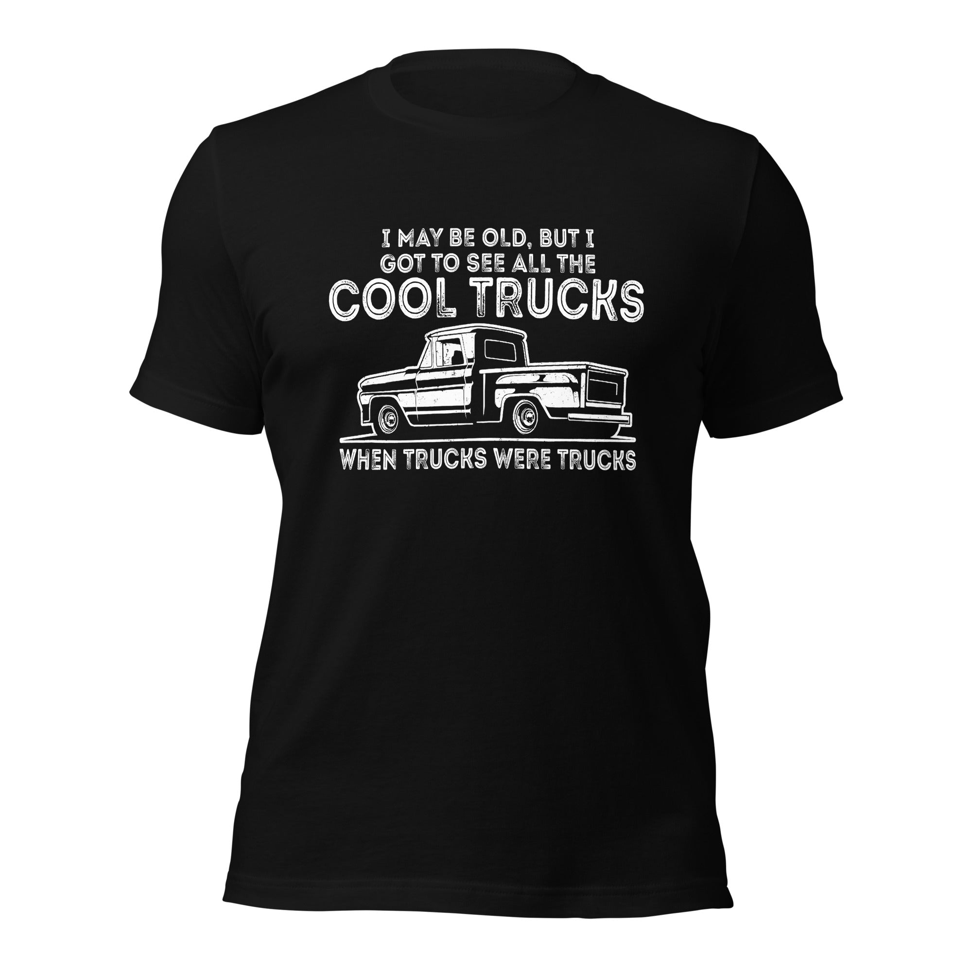 When Trucks Were Trucks - Super Soft Comfy 100% Combed Ring-Spun Cotton Retail Fit Premium Lightweight Men's T-shirt