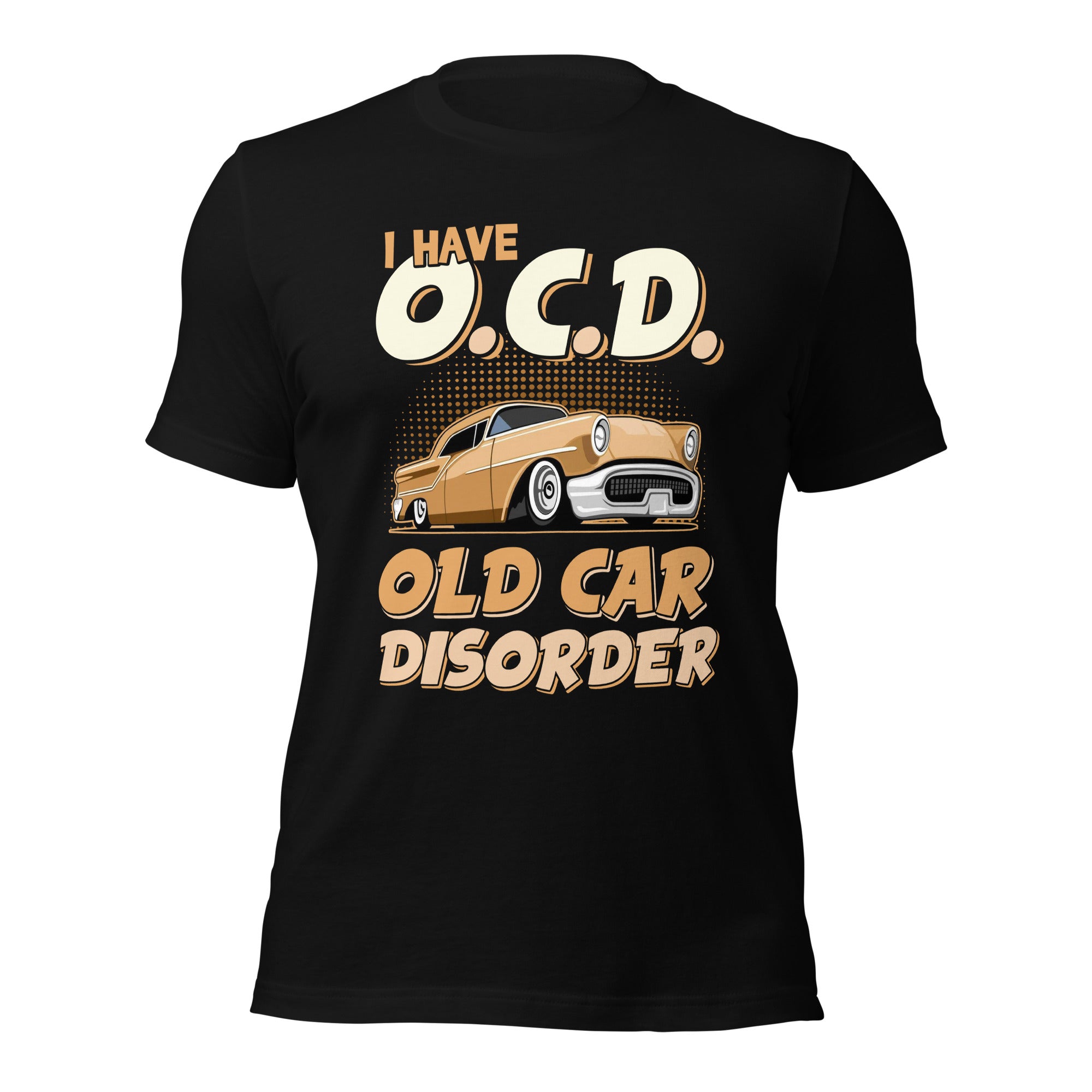 Old Car Disorder - Super Soft Comfy 100% Combed Ring-Spun Cotton Retail Fit Premium Lightweight Men's T-shirt