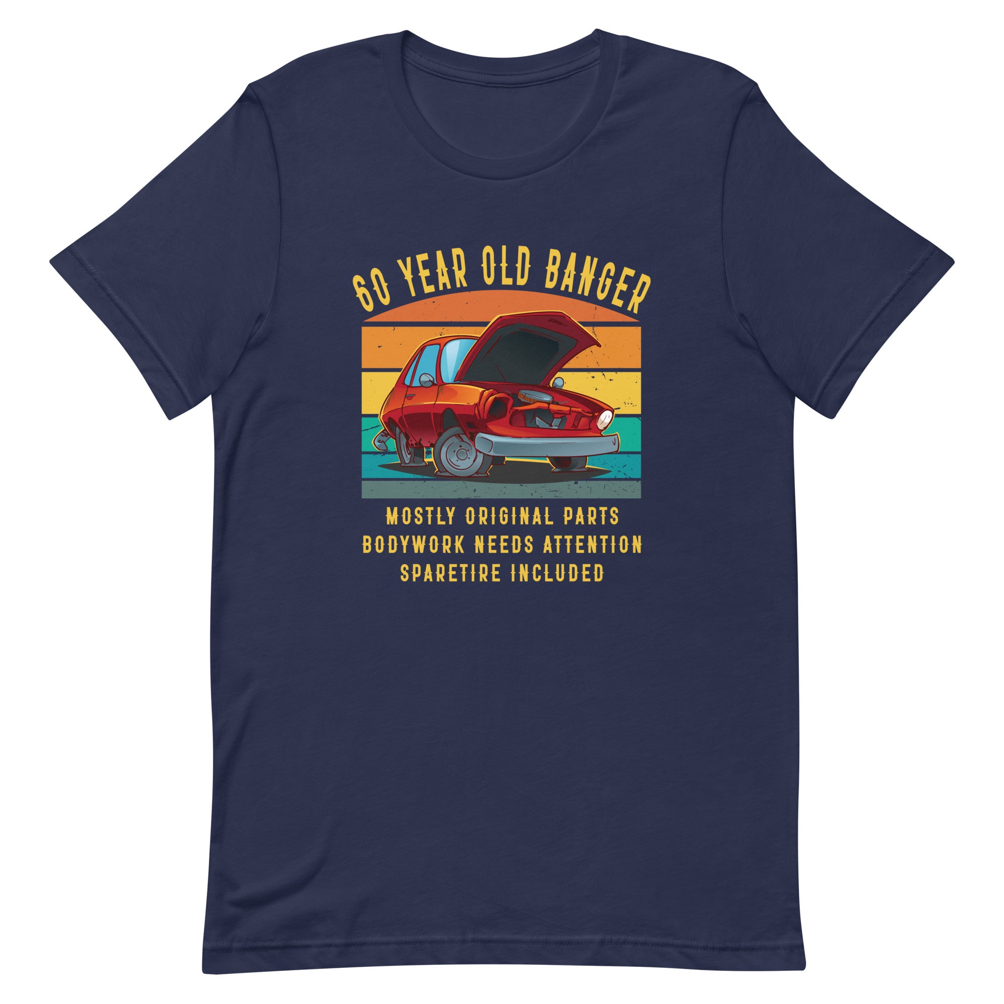 60 Year Old Banger - Car Enthusiast T-shirt