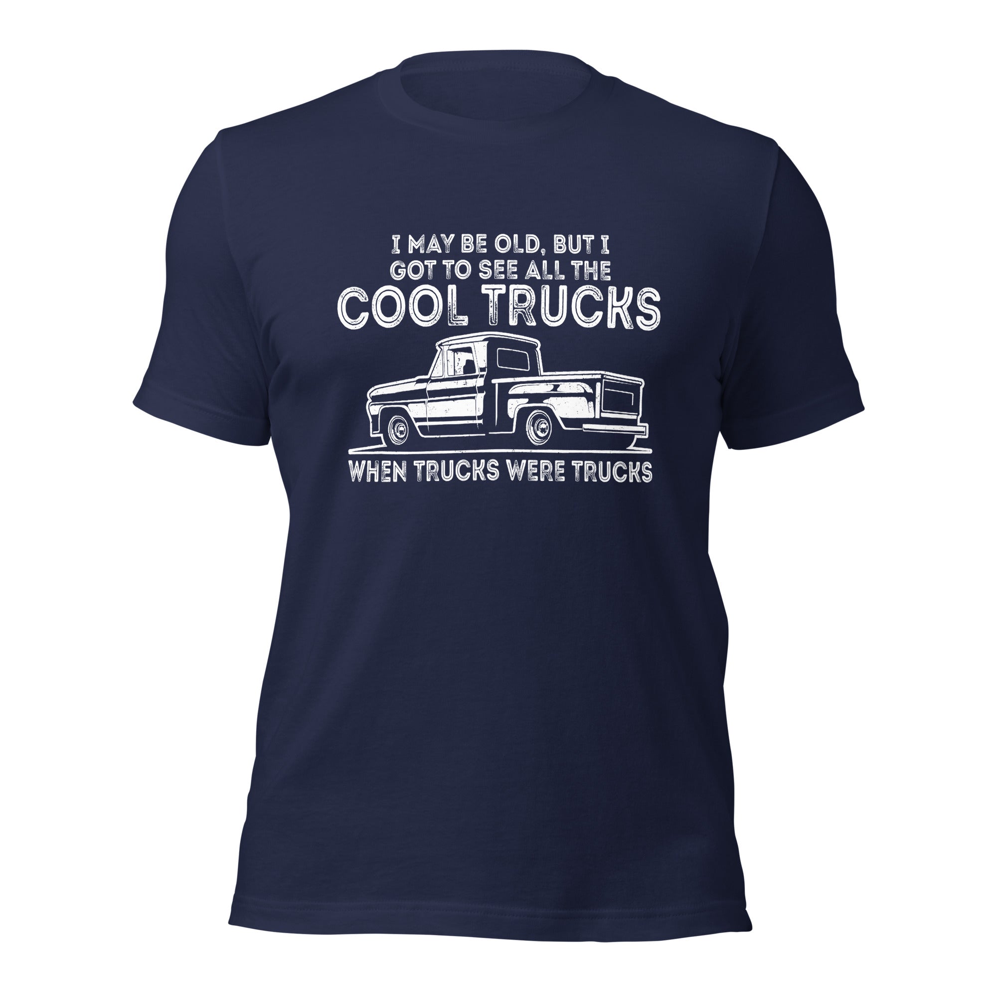 When Trucks Were Trucks - Super Soft Comfy 100% Combed Ring-Spun Cotton Retail Fit Premium Lightweight Men's T-shirt